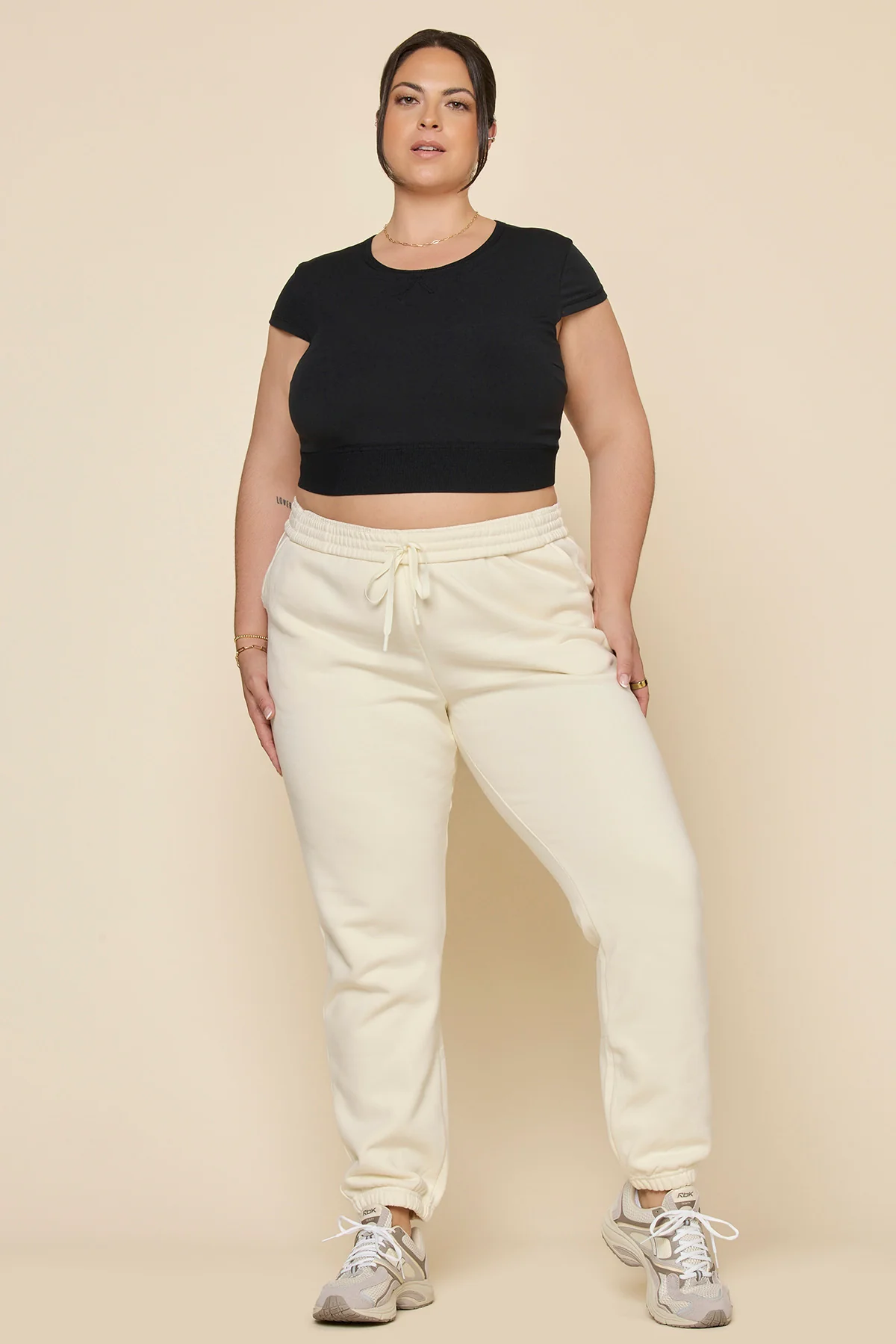 Baby Crop Tee - Black - Image 6