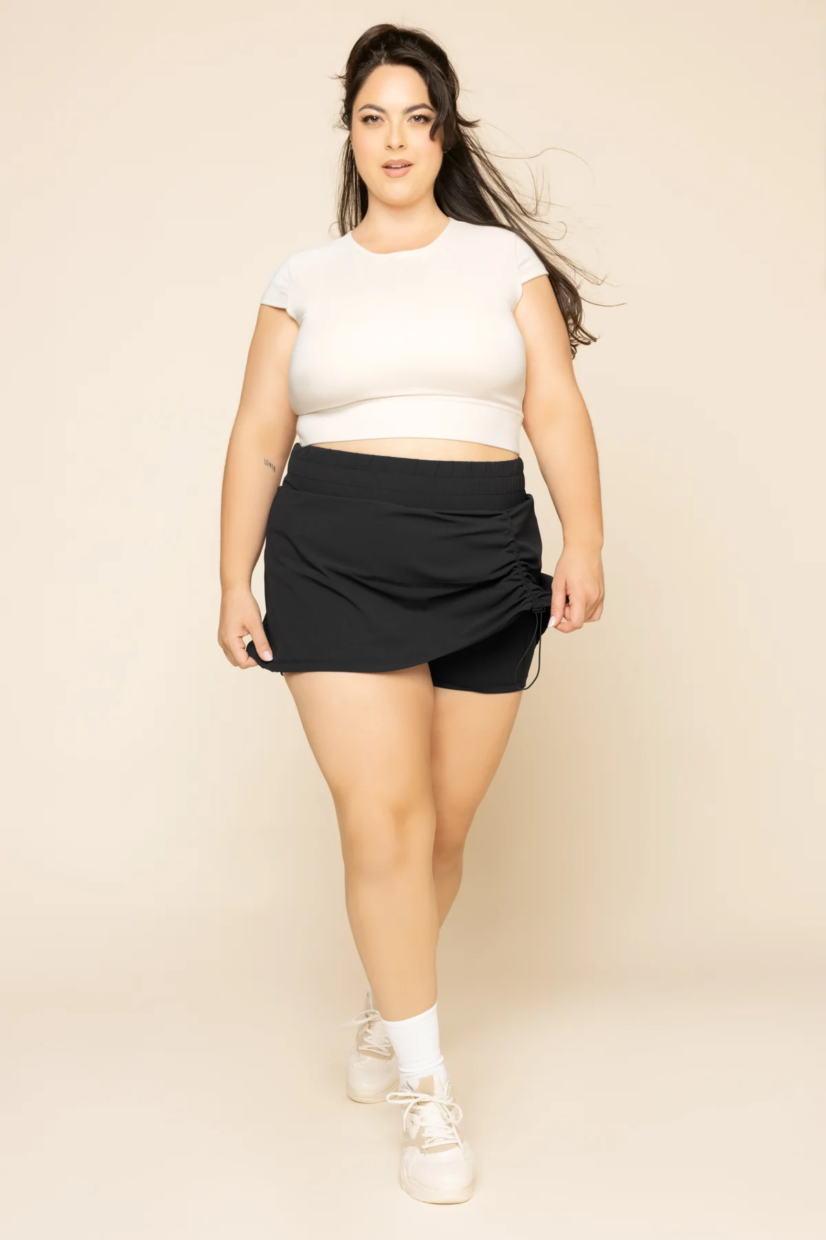 Baby Crop Tee - Cream - Image 7