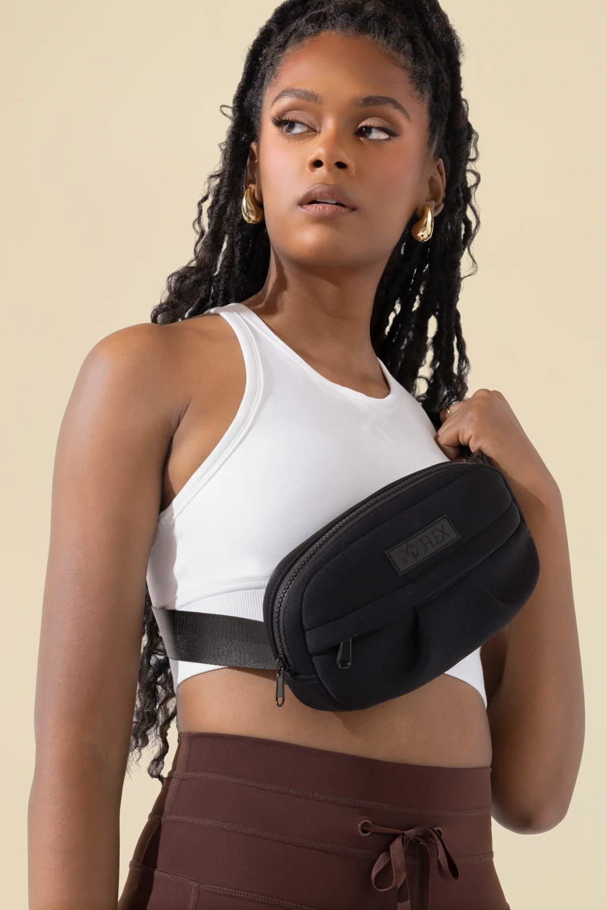 Bridget Belt Bag - Black - Image 5