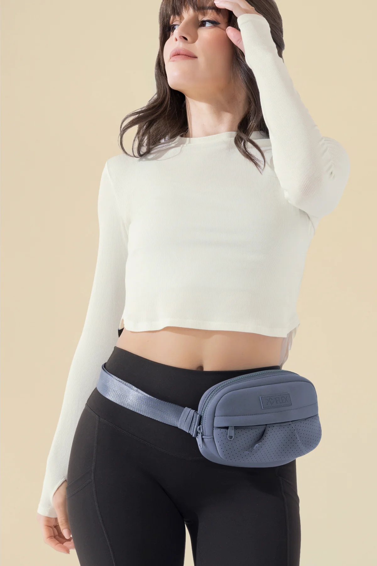 Bridget Belt Bag - Soft Blue - Image 5