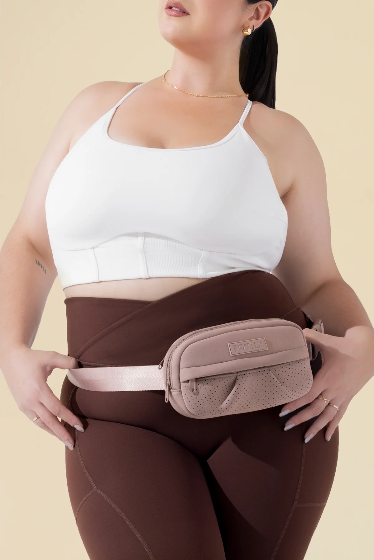Bridget Belt Bag - Rose Blush - Image 5