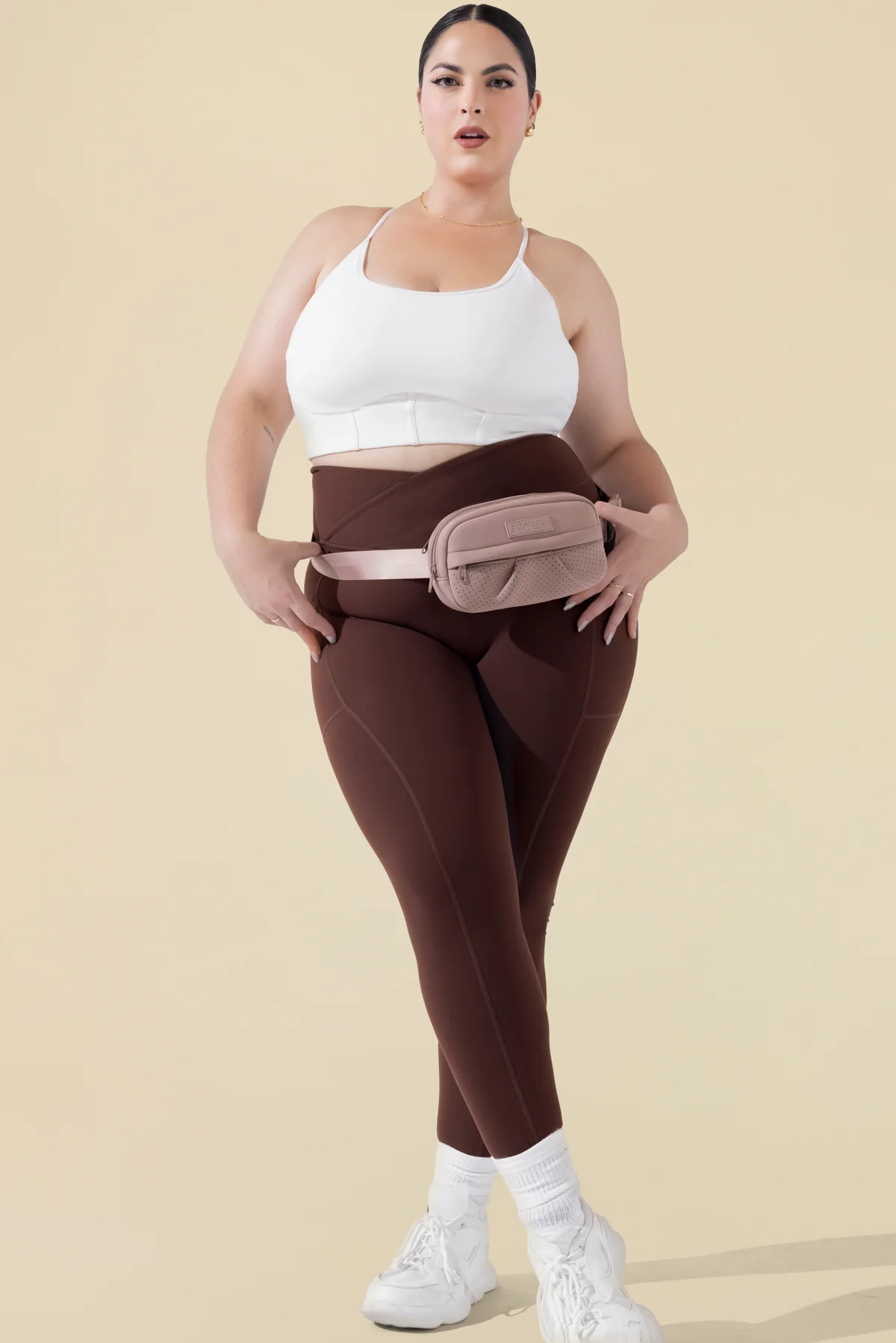 Bridget Belt Bag - Rose Blush - Image 8