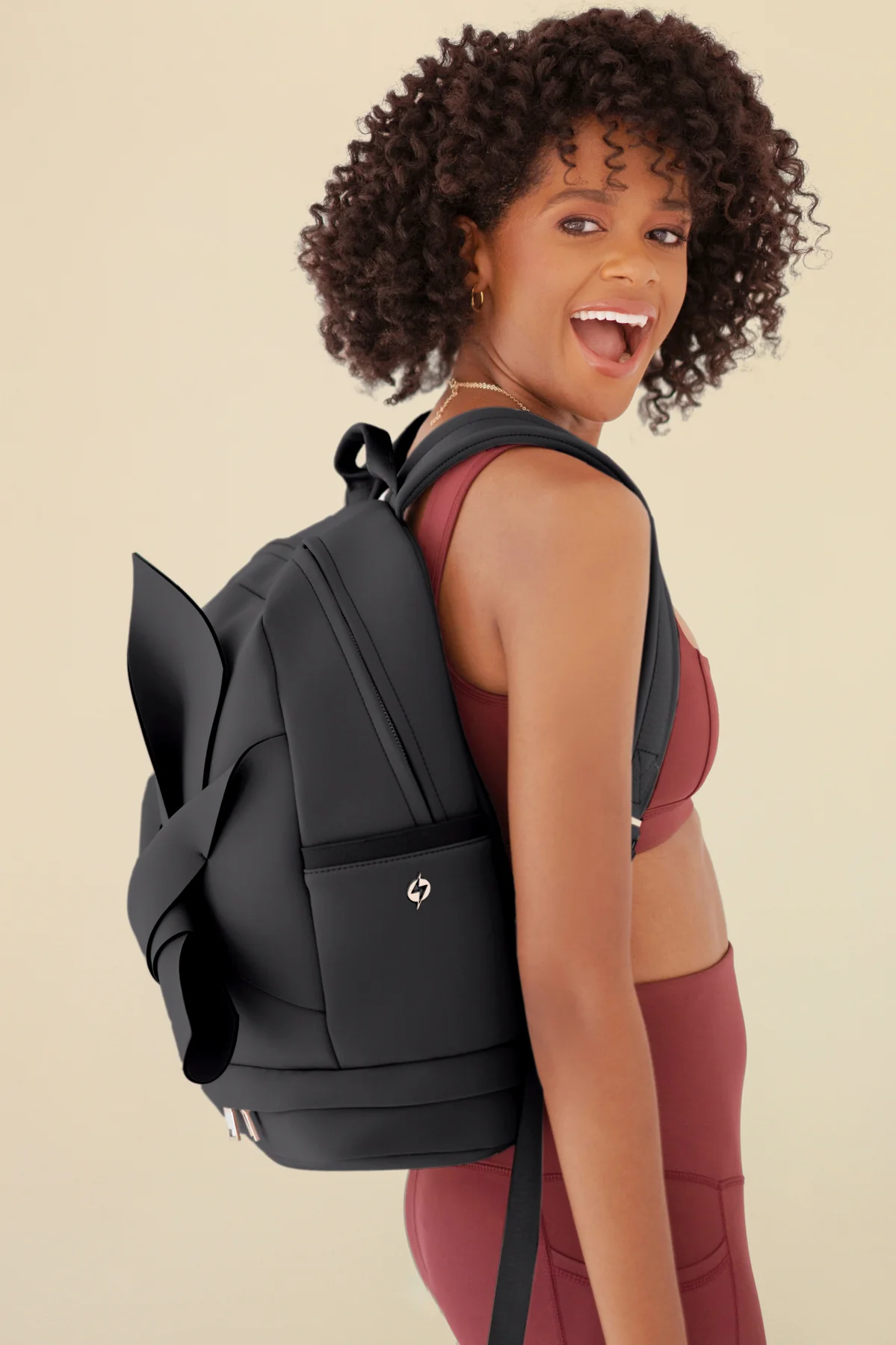 Bia Backpack - Black - Image 10