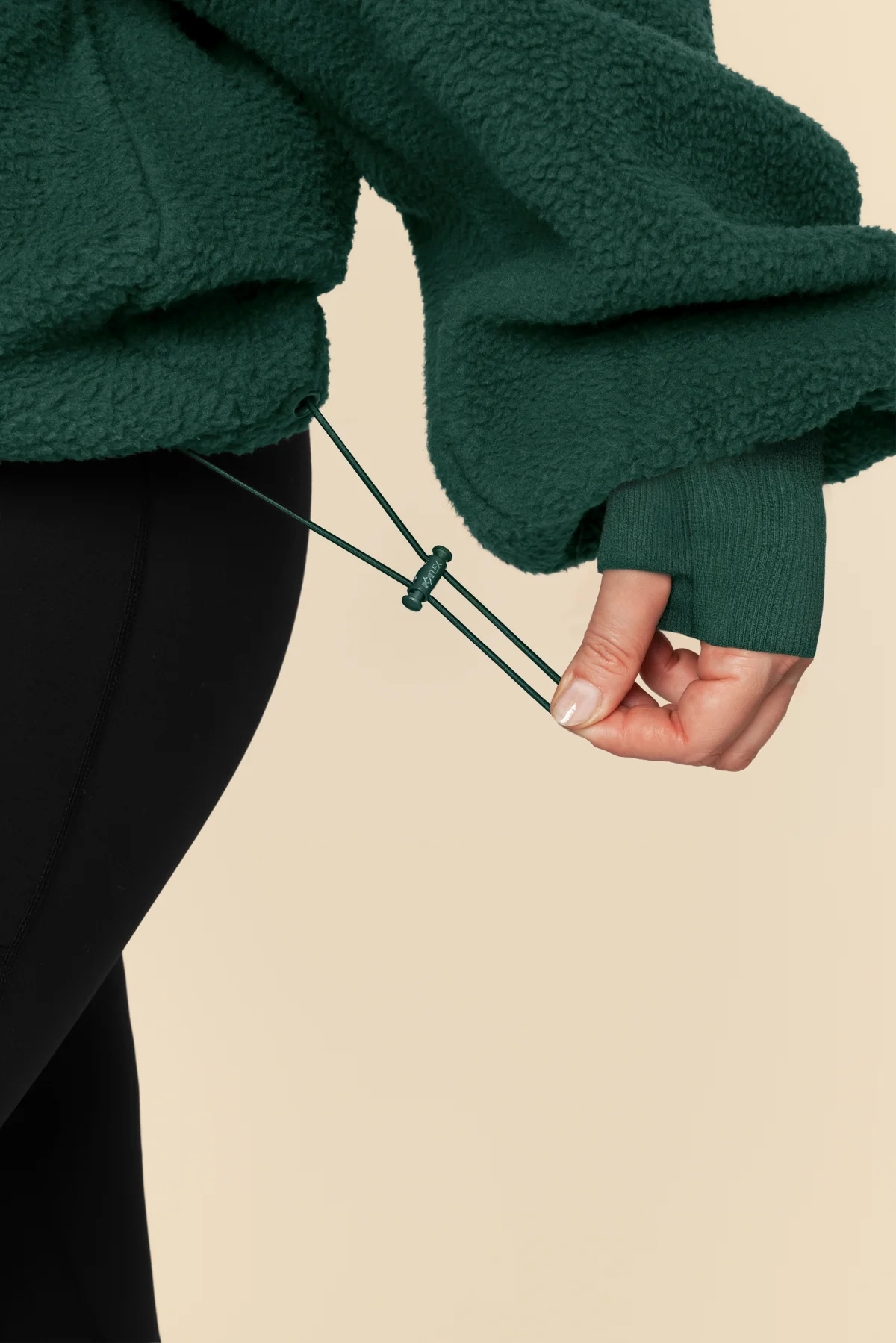 Big Hug Fleece Half Zip Sweater - Pine - Image 3