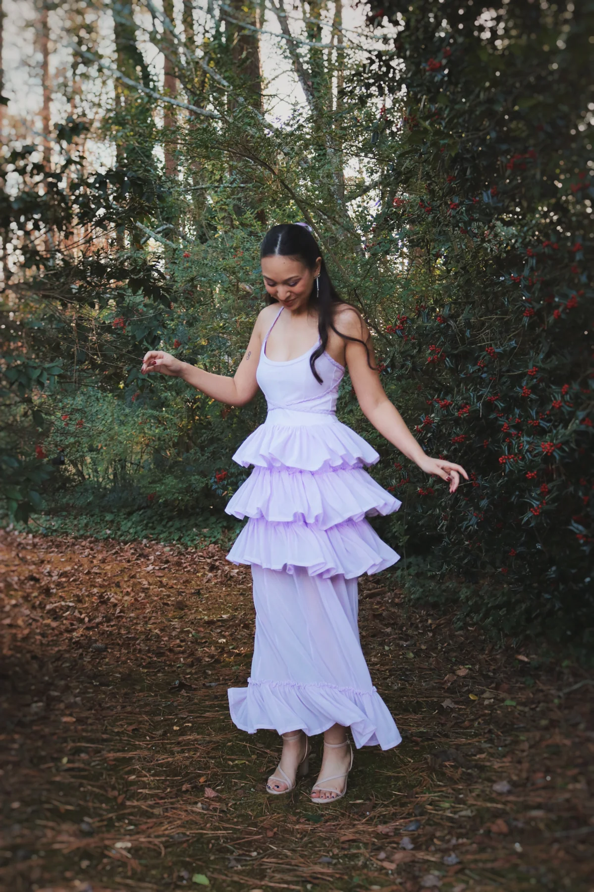 Braided Ruffle Dress by Kiana Bonollo - DIY Upcycle Kit - Image 3