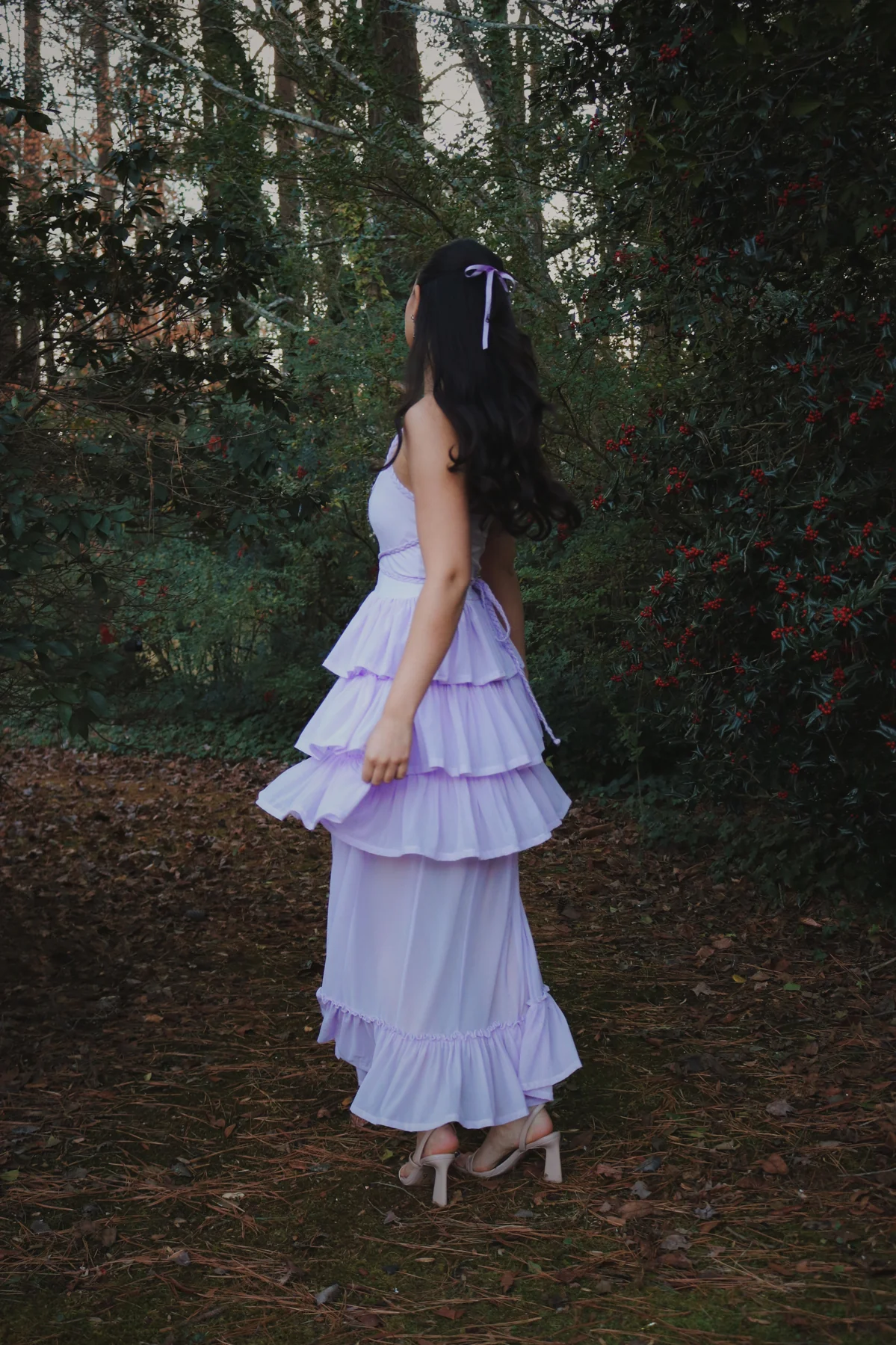 Braided Ruffle Dress by Kiana Bonollo - DIY Upcycle Kit - Image 5