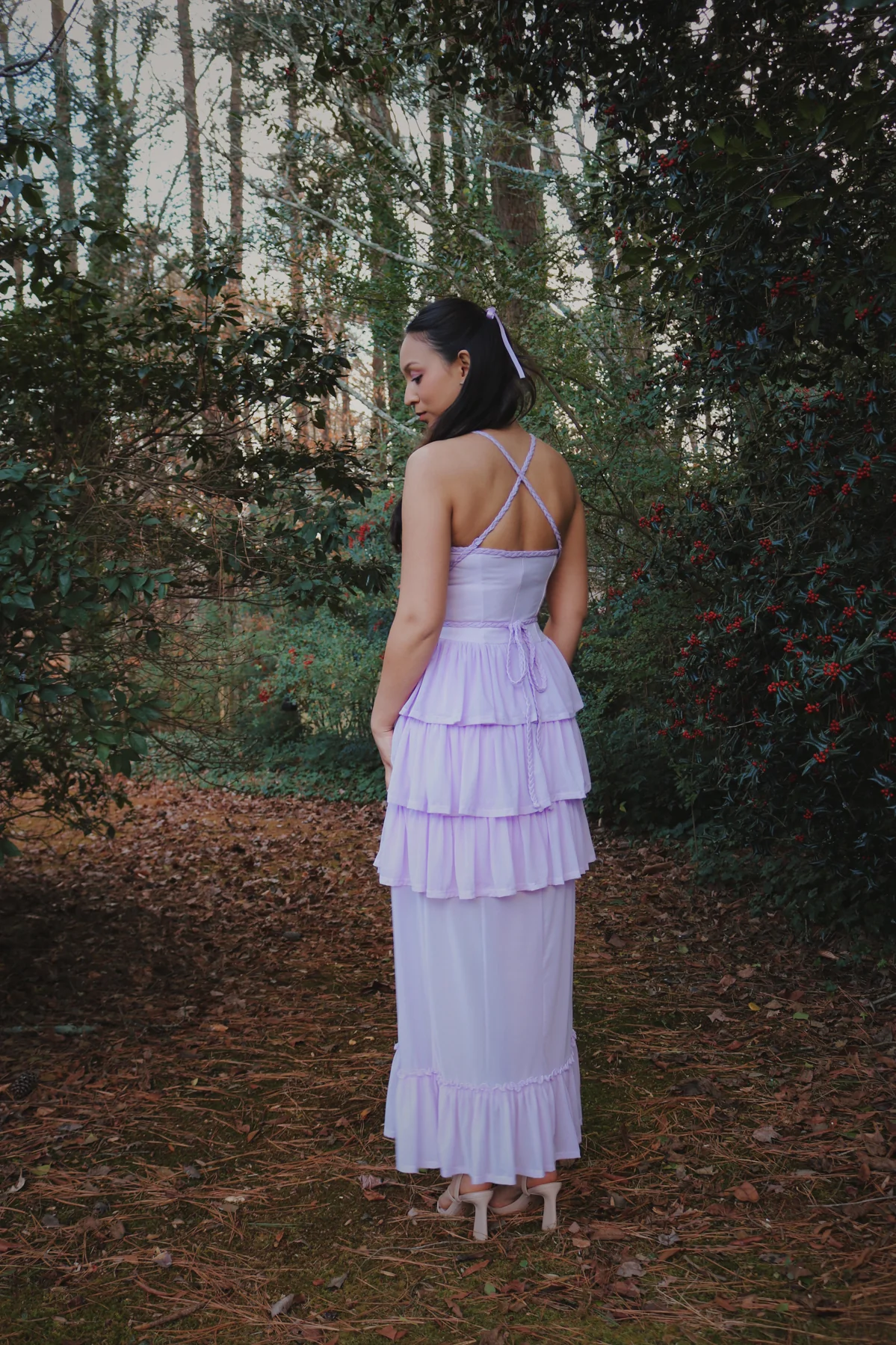 Braided Ruffle Dress by Kiana Bonollo - DIY Upcycle Kit - Image 6
