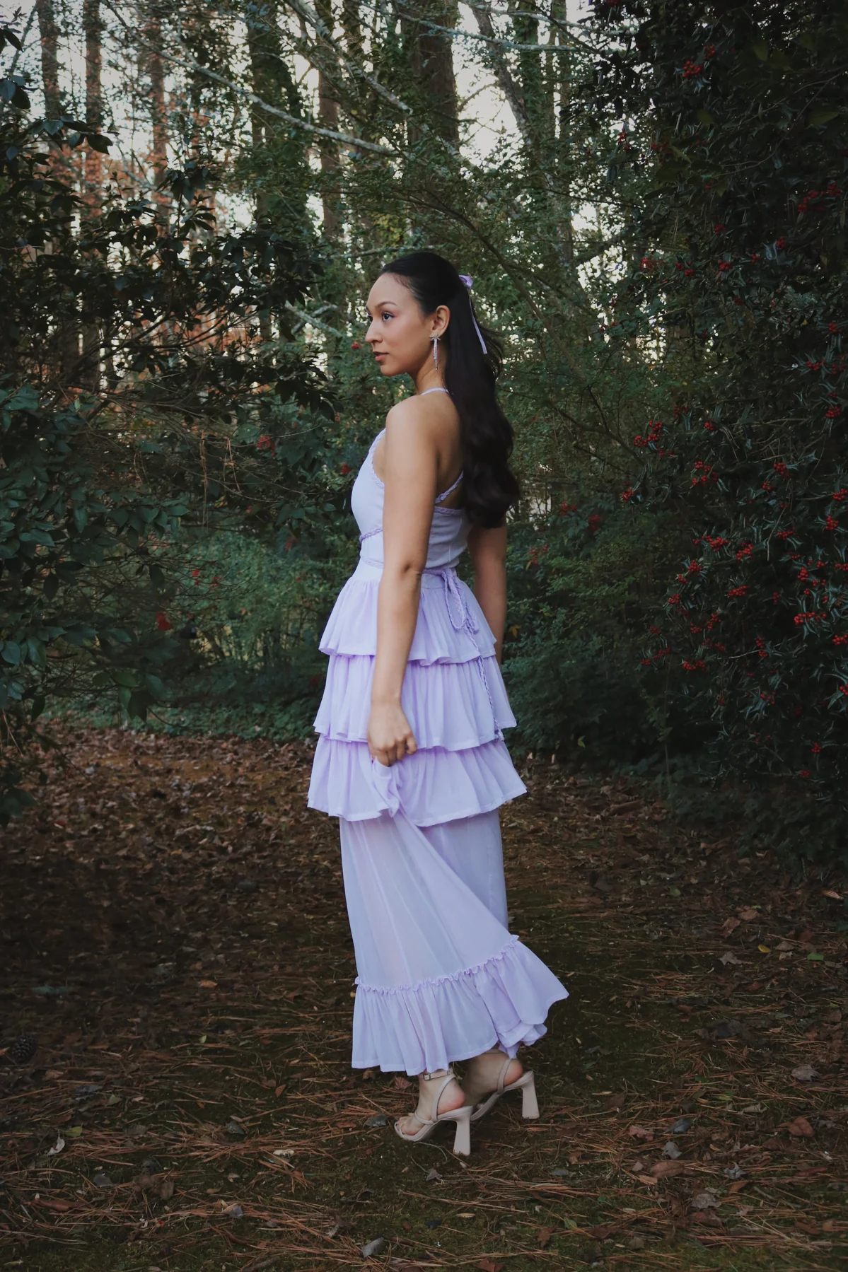 Braided Ruffle Dress by Kiana Bonollo - DIY Upcycle Kit - Image 7