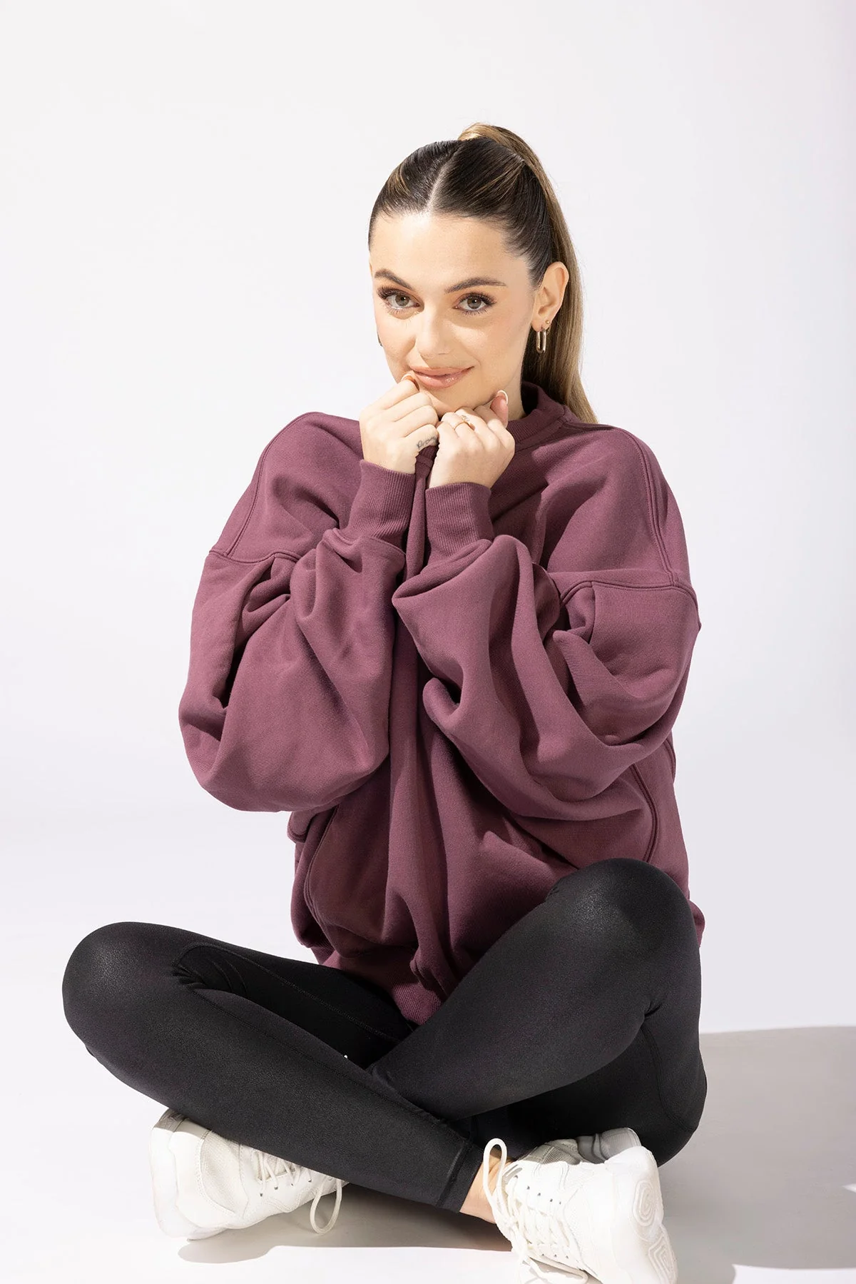 Brunch Sweater - Merlot - Image 10