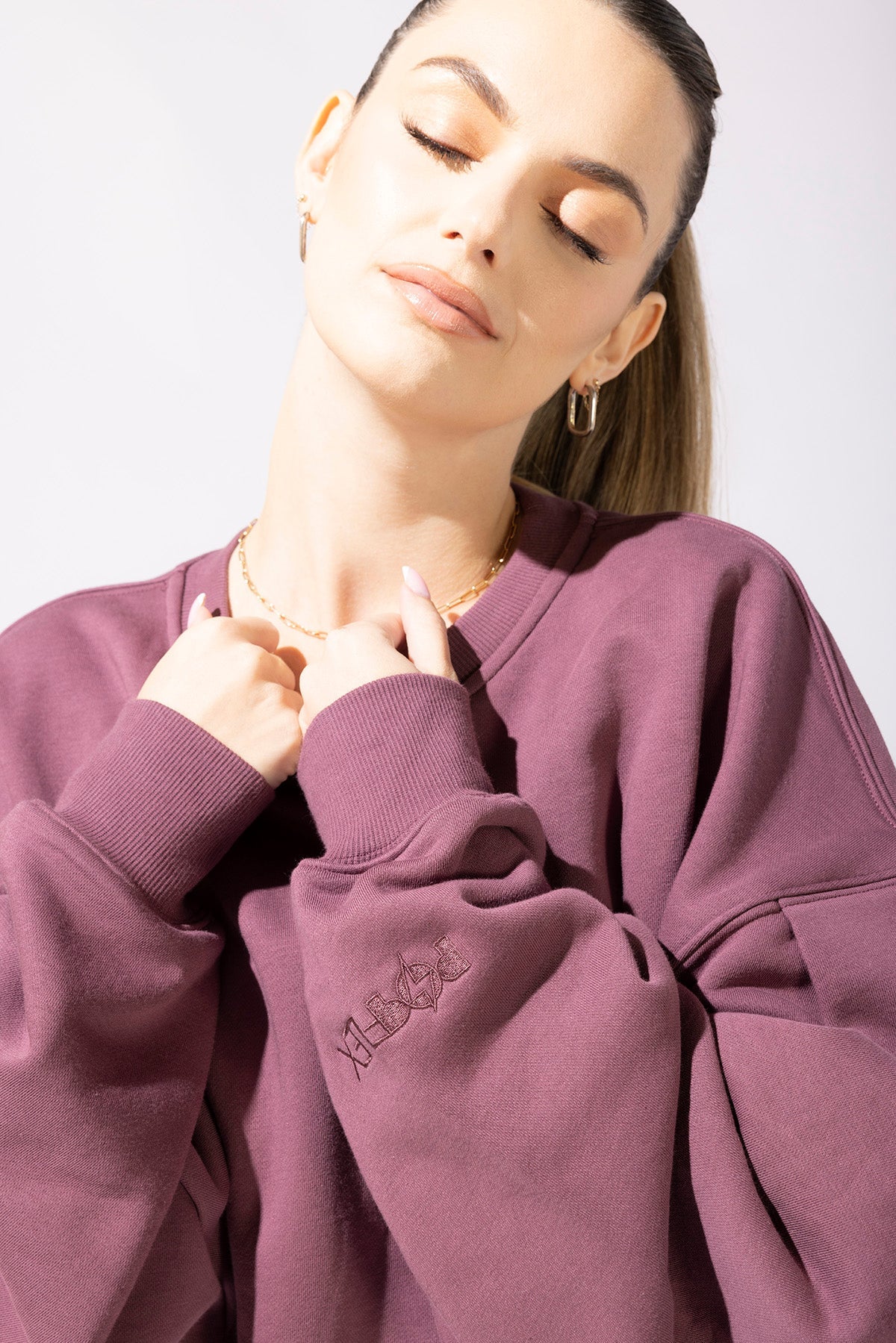 Brunch Sweater - Merlot - Image 7