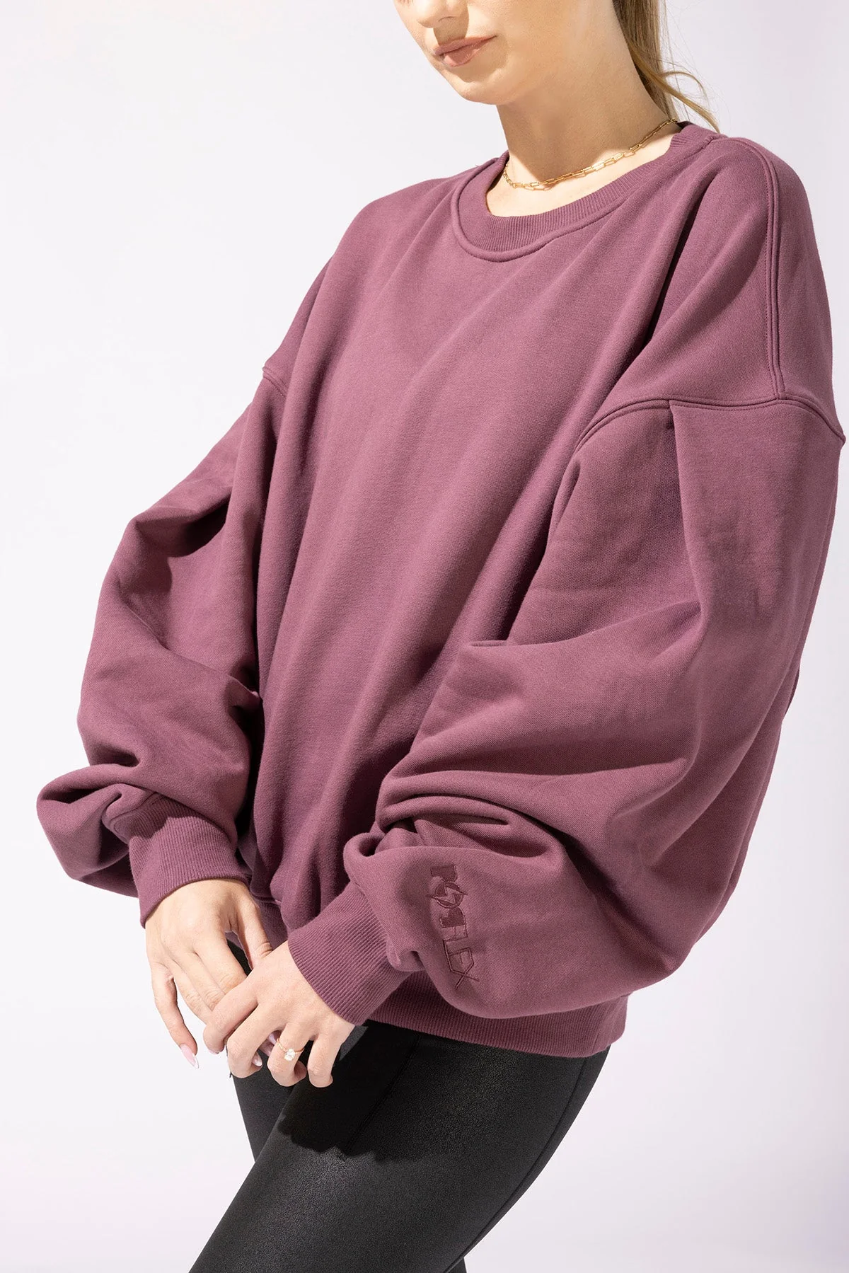 Brunch Sweater - Merlot - Image 9