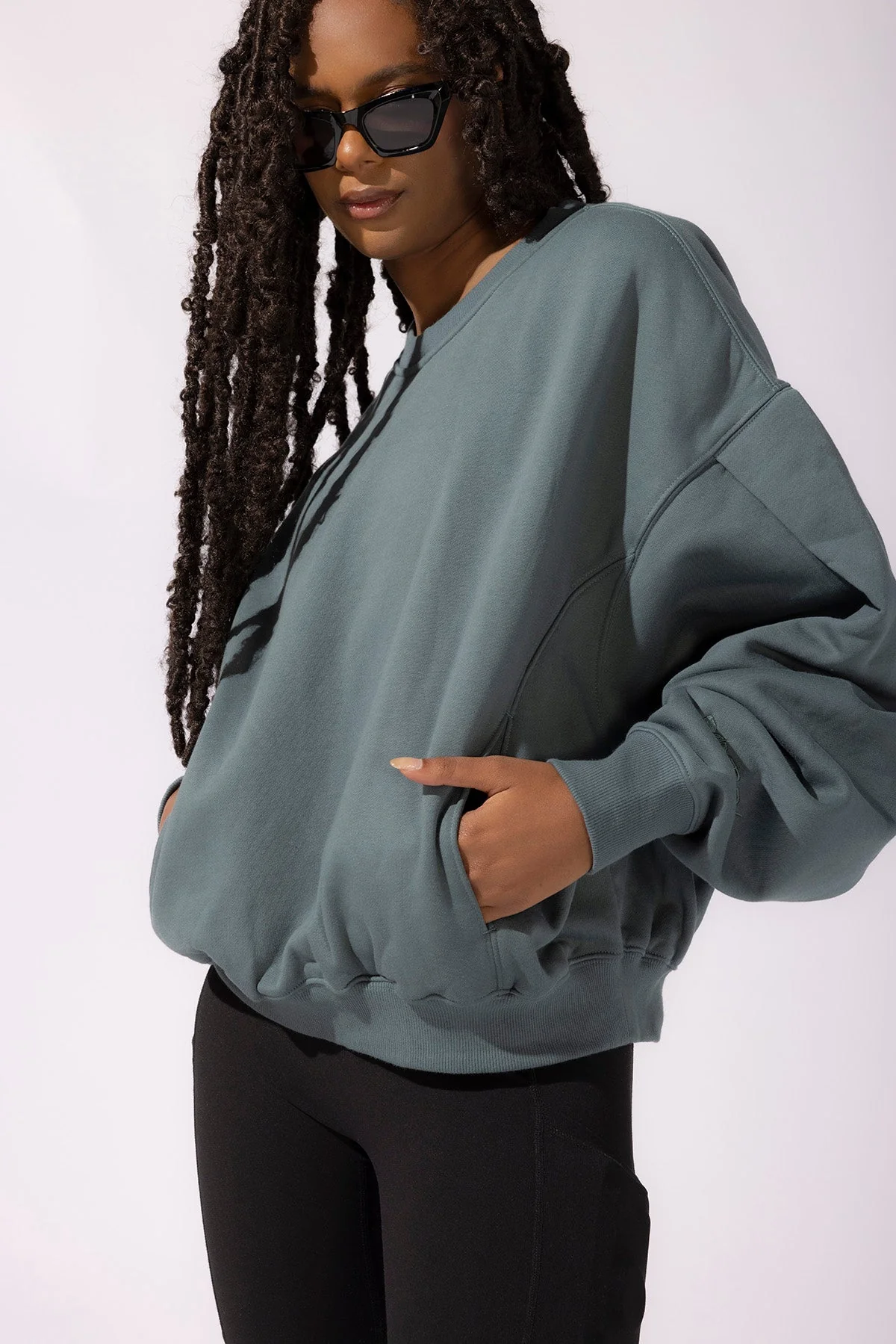 Brunch Sweater - Teal - Image 2