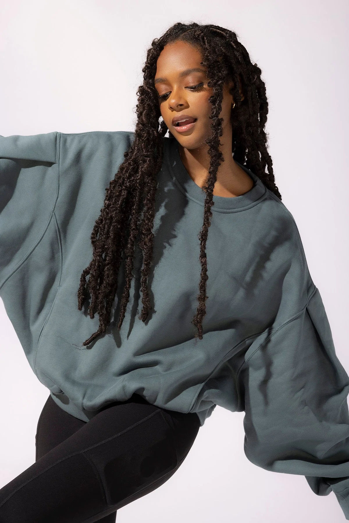 Brunch Sweater - Teal - Image 4