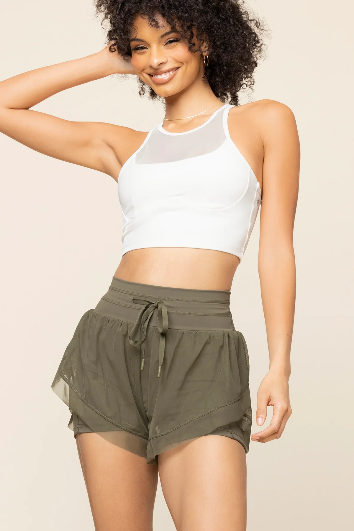 Cadence Short - Dark Olive - Image 5