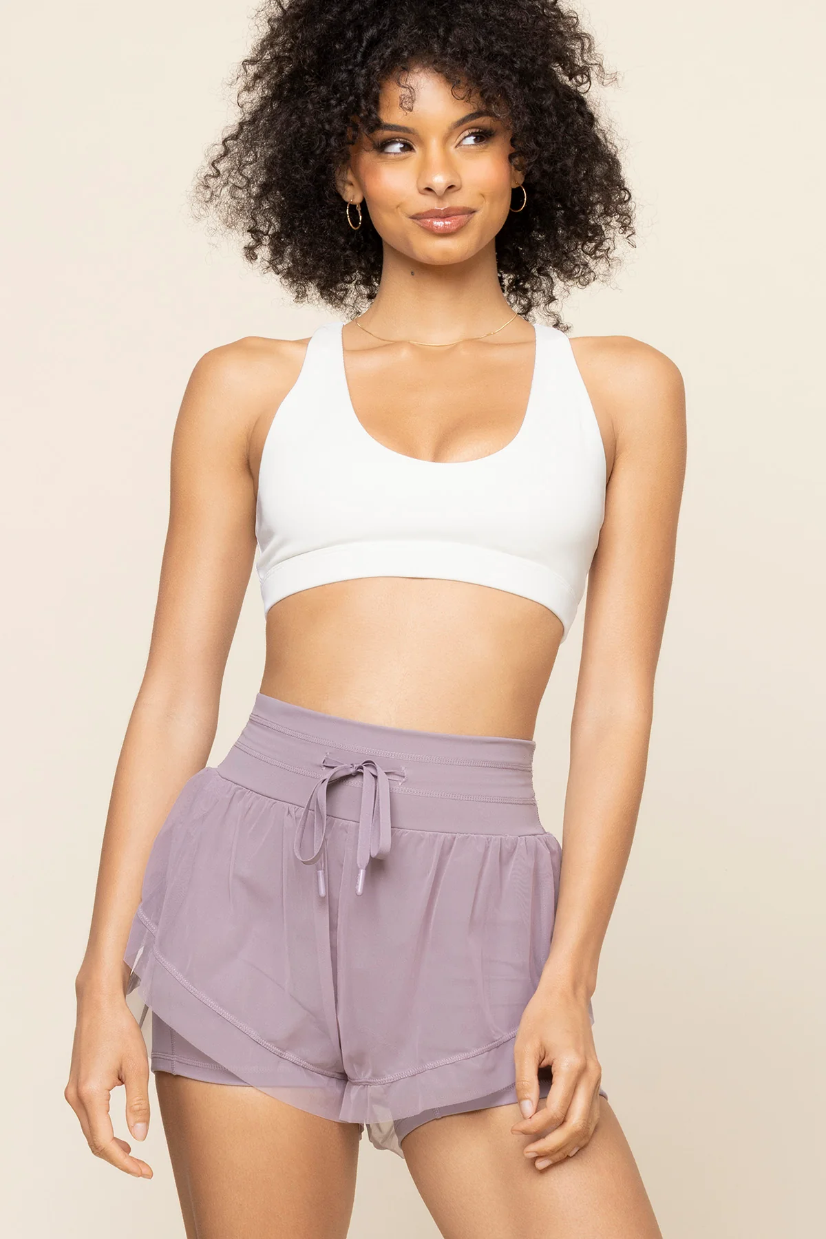 Cadence Short - Dusty Lilac - Image 6