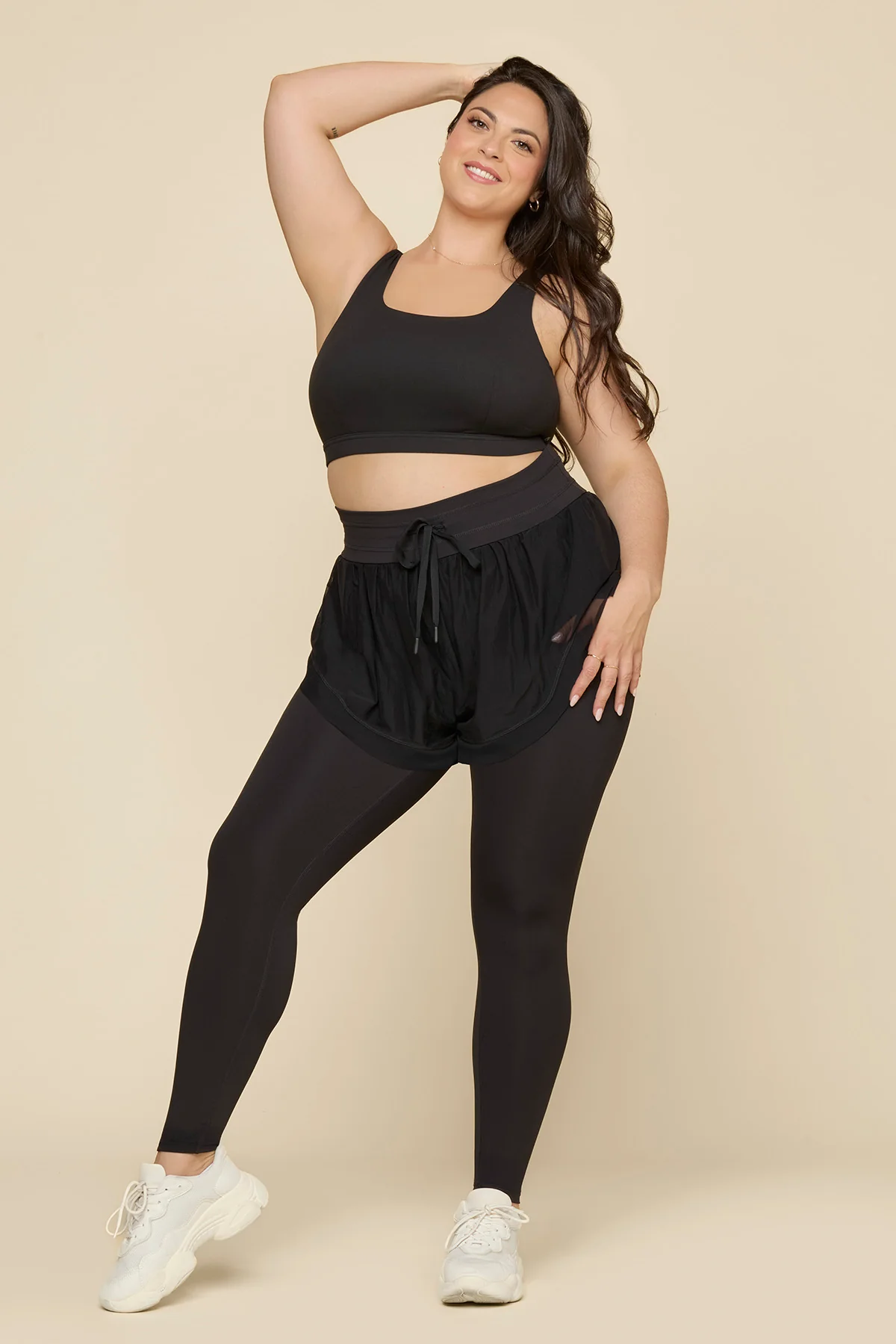 Cadence Short with Legging - Black - Image 6