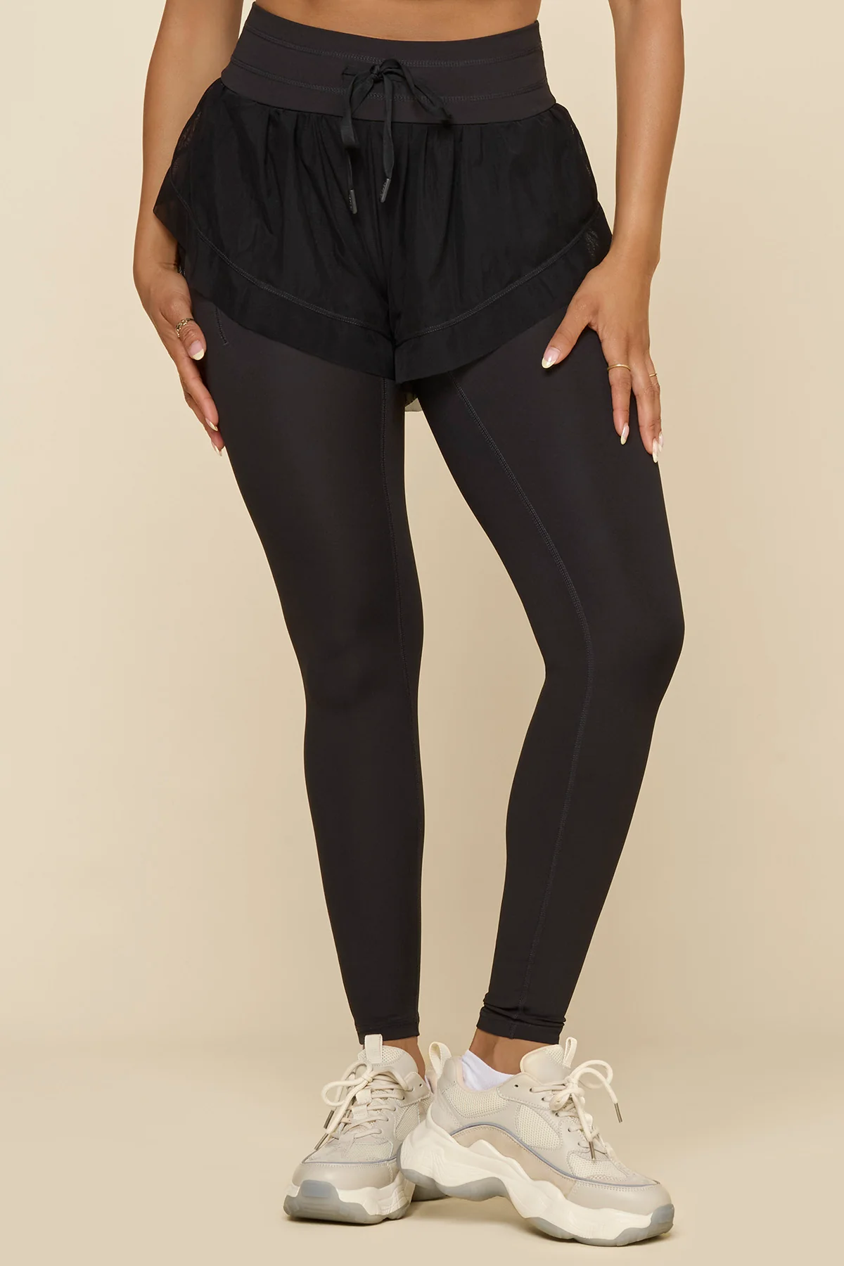 Cadence Short with Legging - Black - Image 7