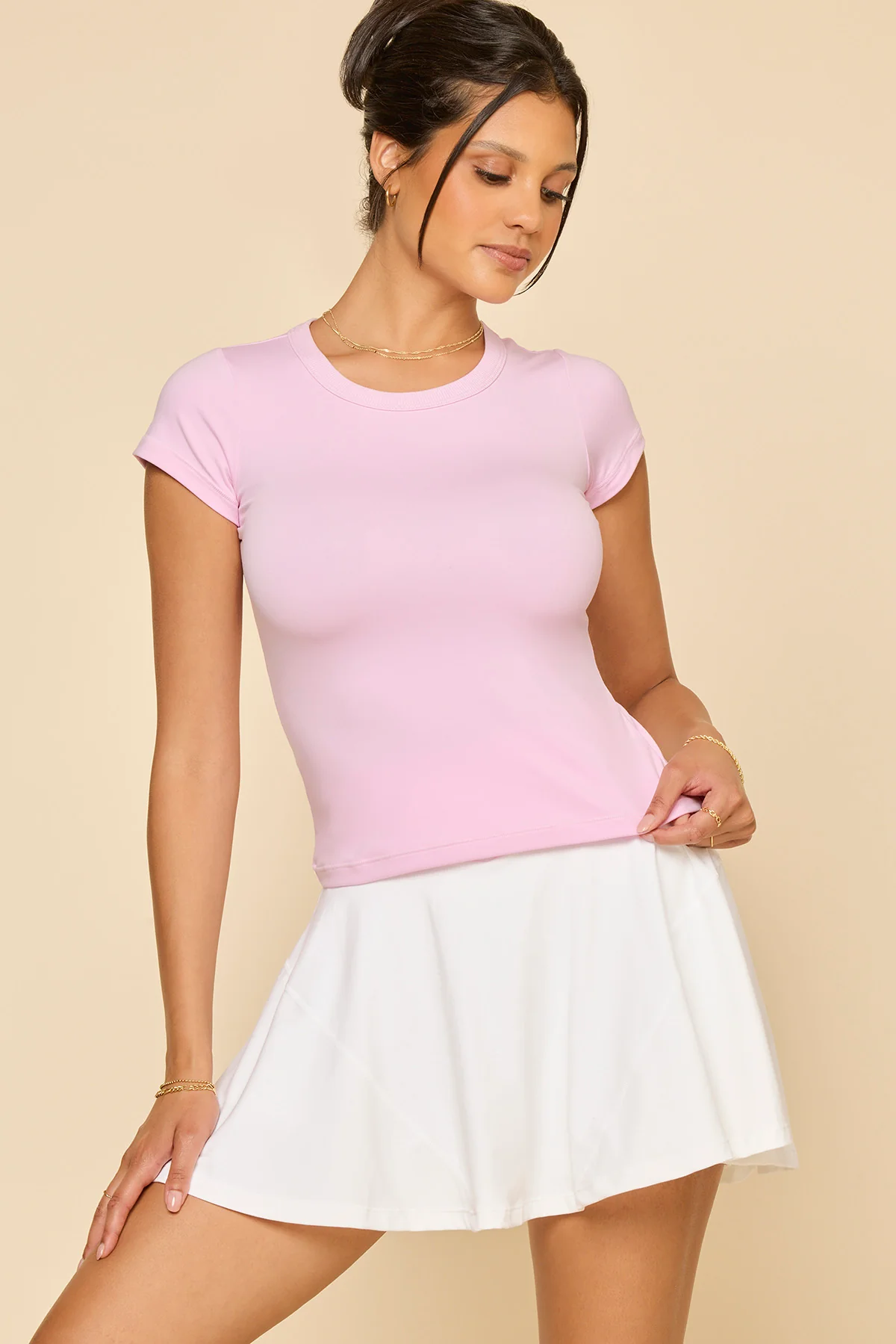 Call Me Baby Tee - Bubblegum - Image 4