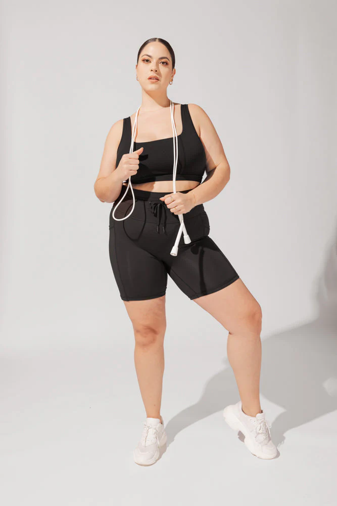 Cargo Biker Short - Black - Image 10