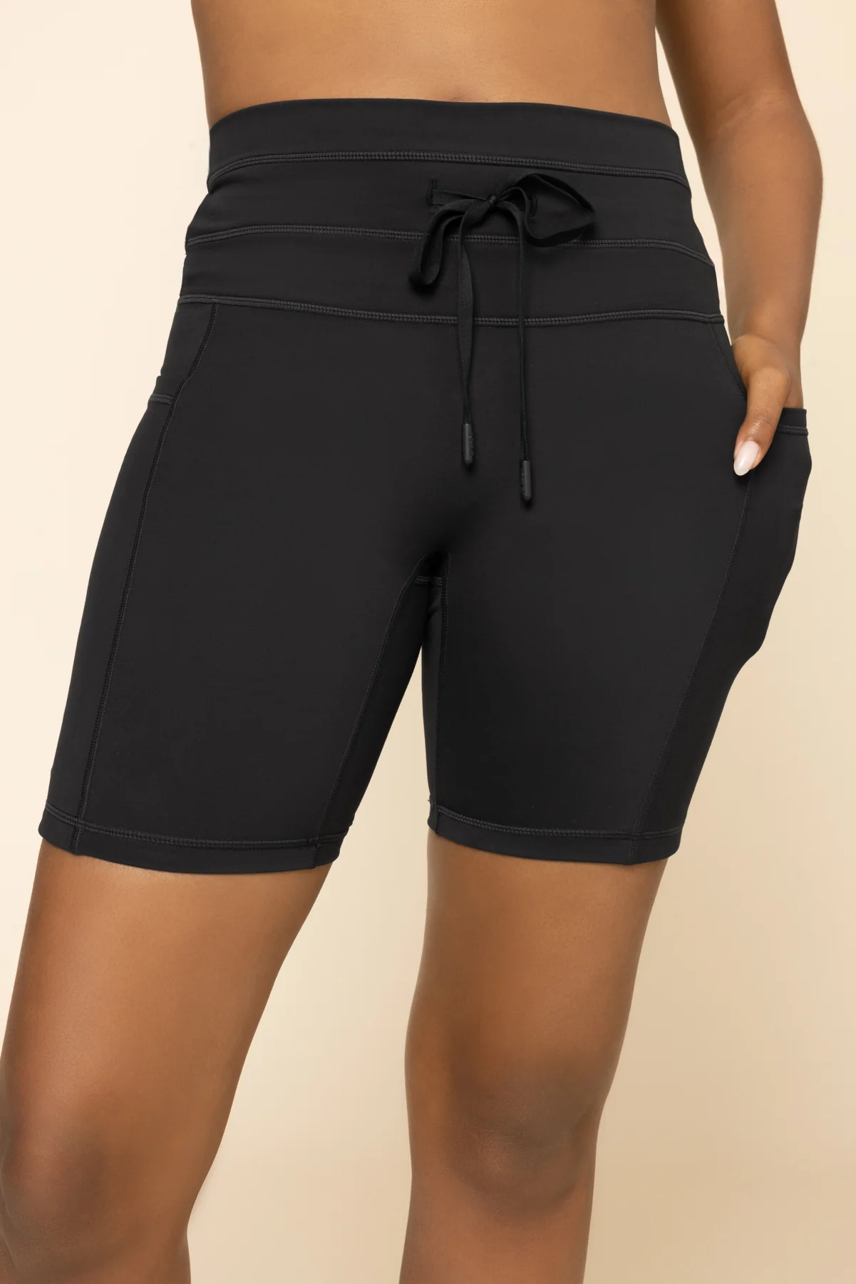 Cargo Biker Short - Black - Image 5