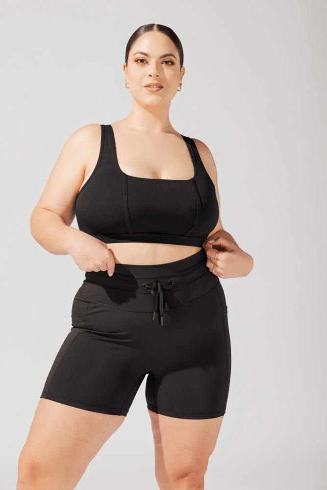 Cargo Booty Short - Black - Image 2