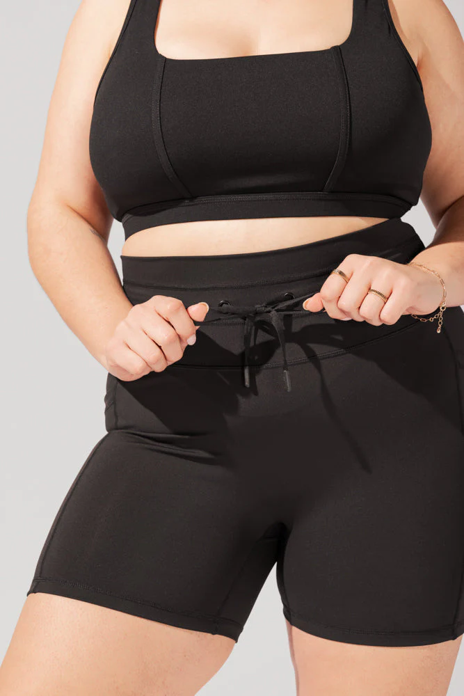 Cargo Booty Short - Black - Image 4