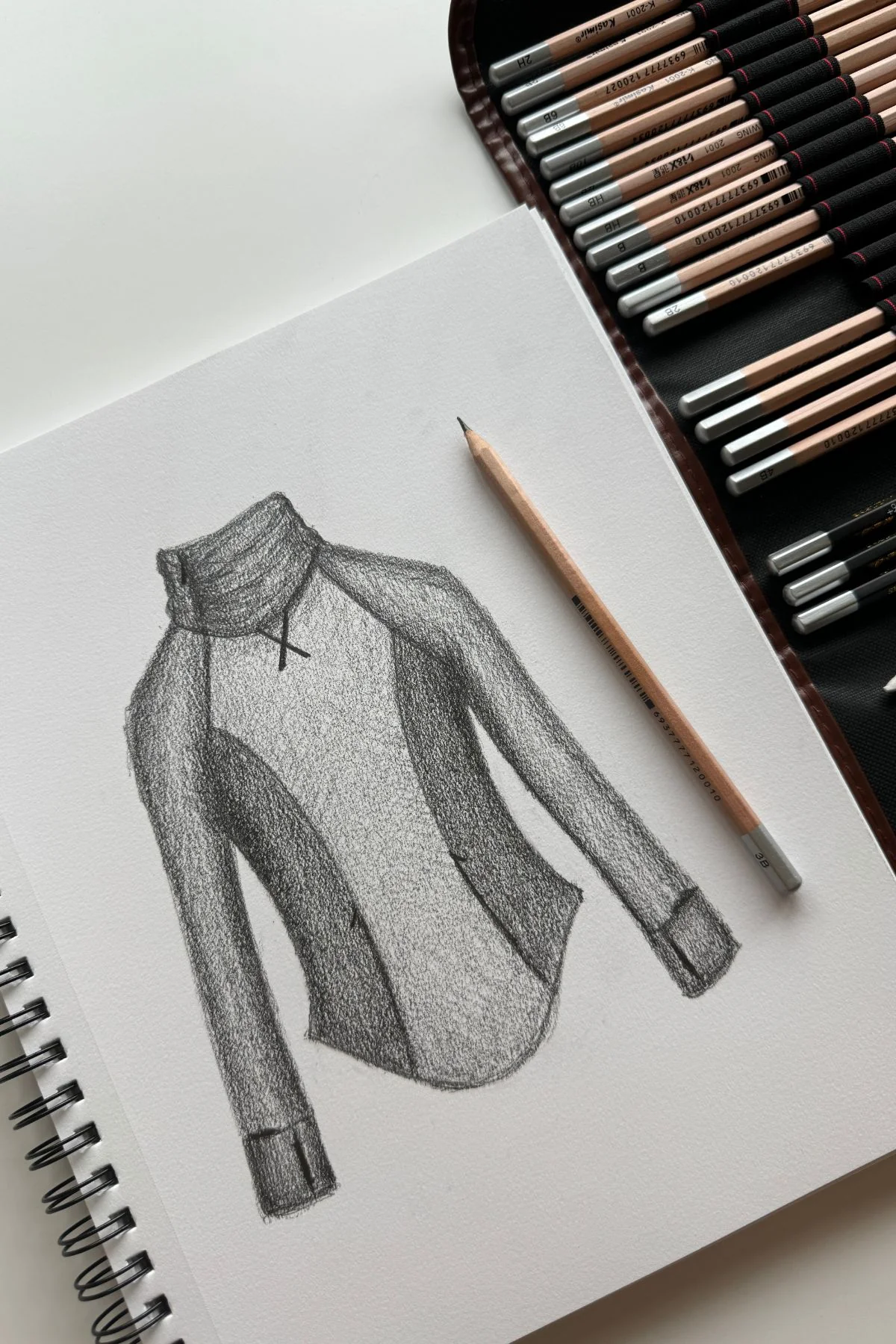 Chasing Pavements Mockneck Pullover - Black - Image 3