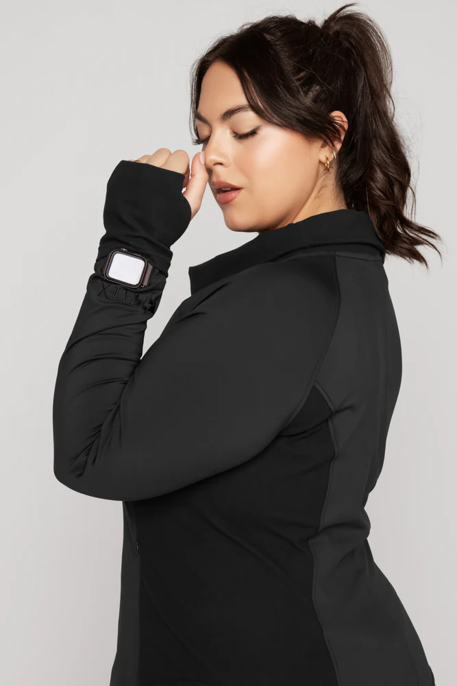 Chasing Pavements Mockneck Pullover - Black - Image 4