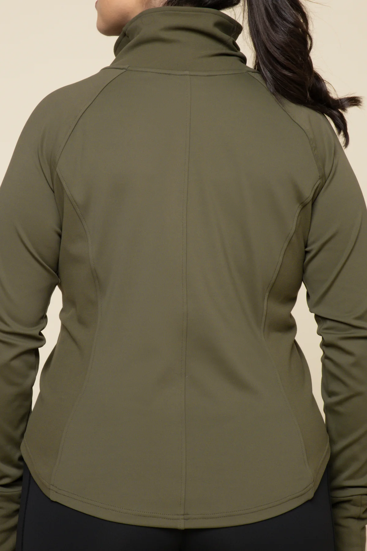 Chasing Pavements Mockneck Pullover - Grasshopper - Image 9