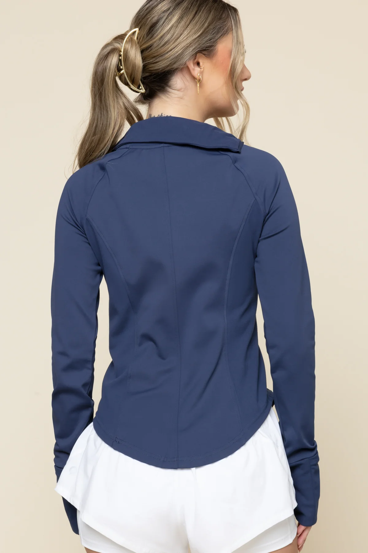 Chasing Pavements Mockneck Pullover - Night Sky - Image 8