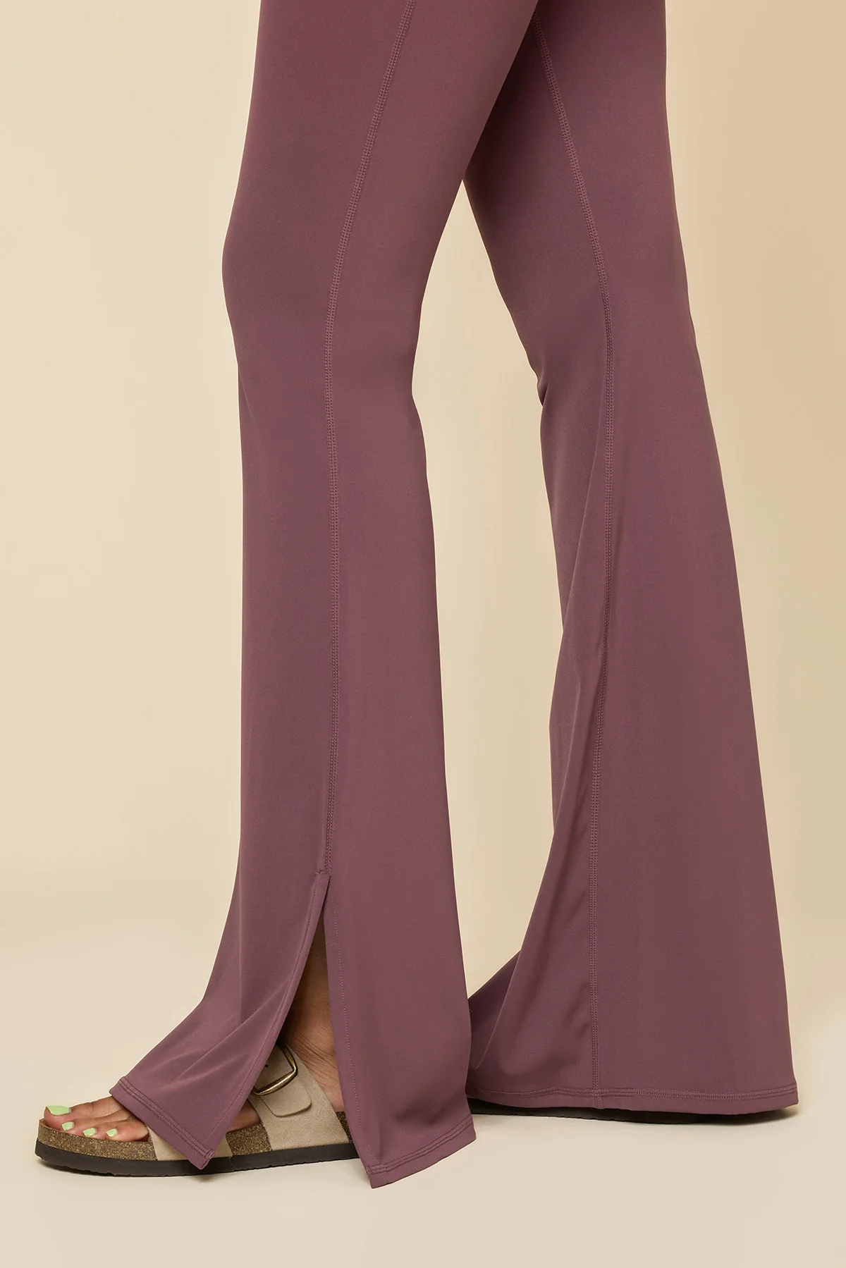 Cinch Up Flare Jumpsuit - Boysenberry - Image 5