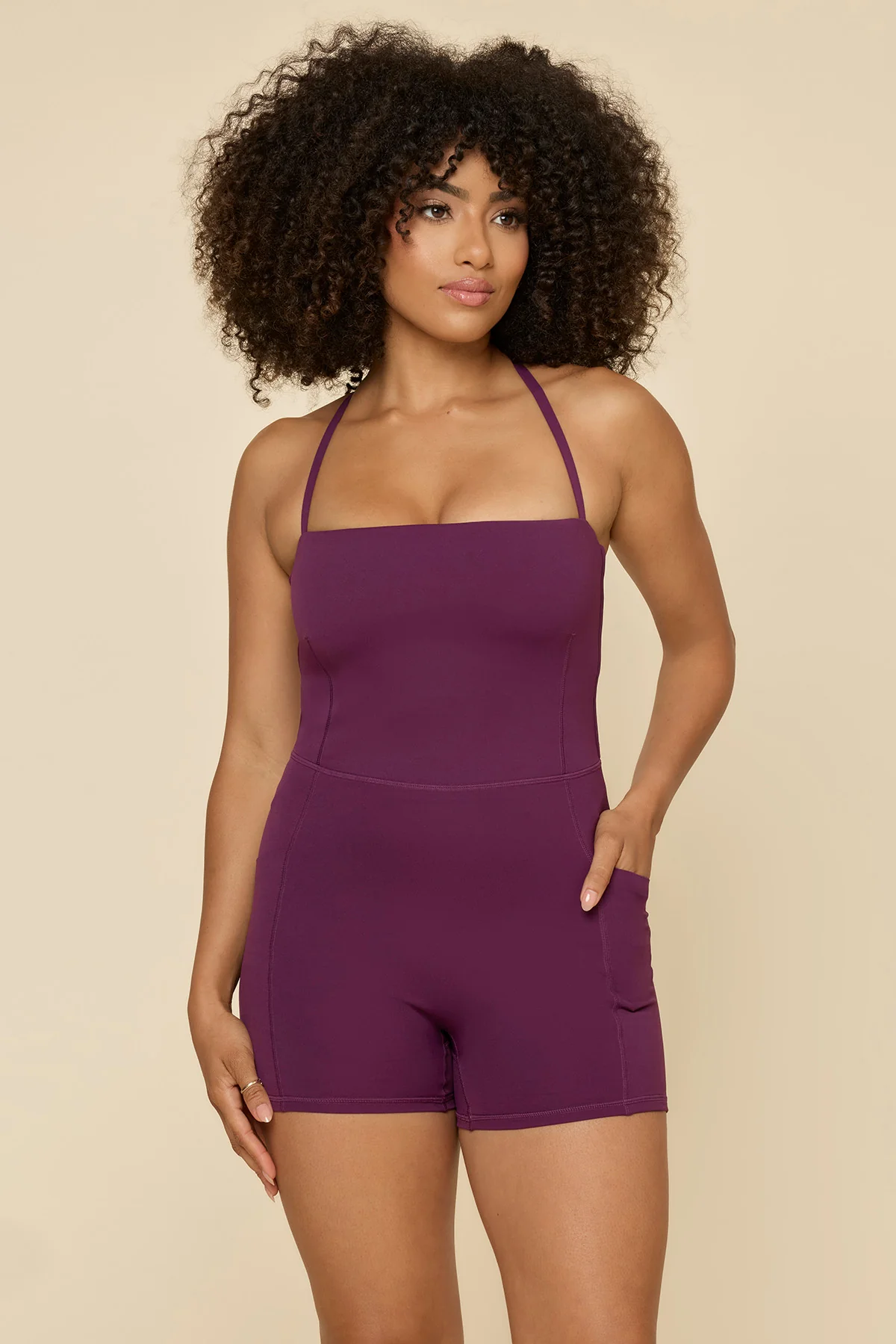 Cinch Up Shortsie - Winter Plum - Image 6