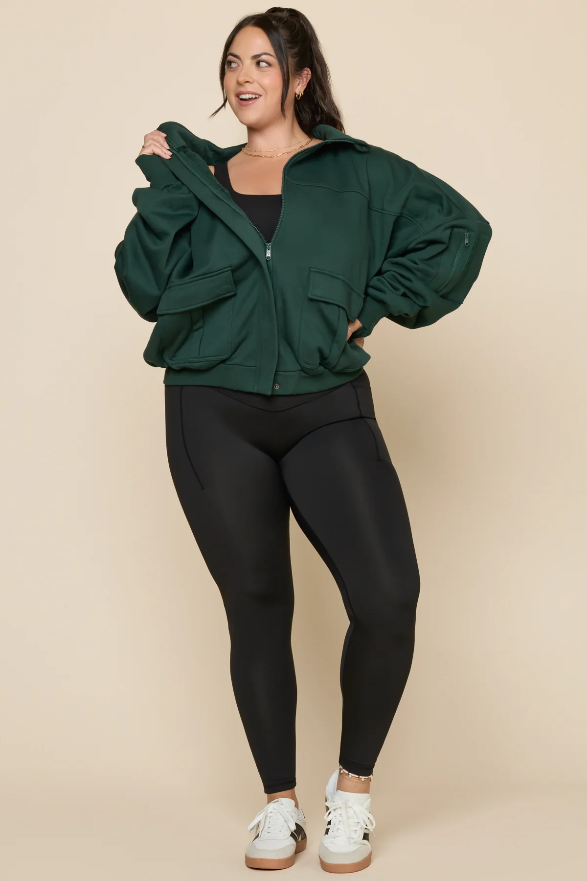 Cloud Bomber Jacket - Game Time Green - Image 10