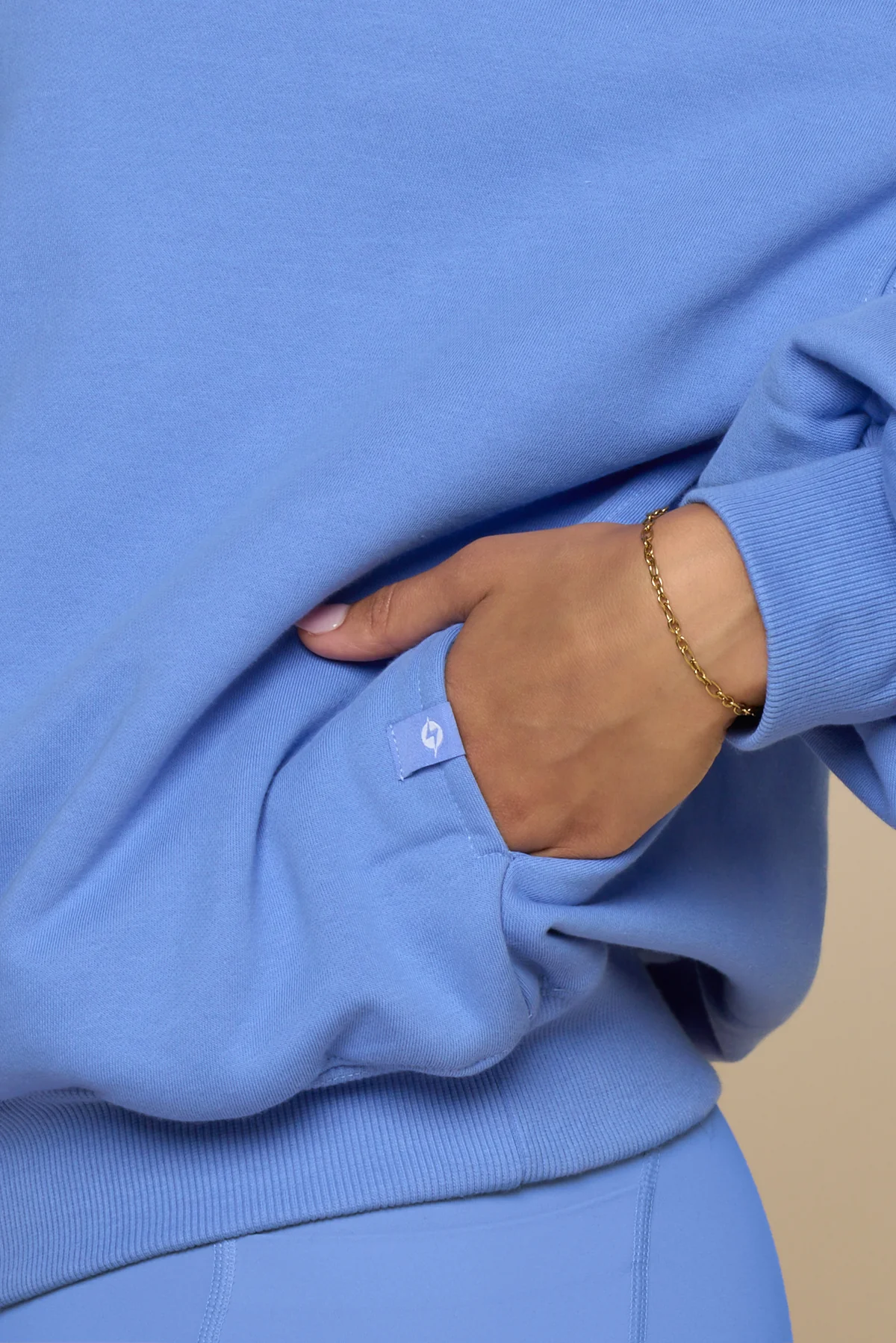 Cloud Crewneck Sweater - Nordic Blue - Image 3