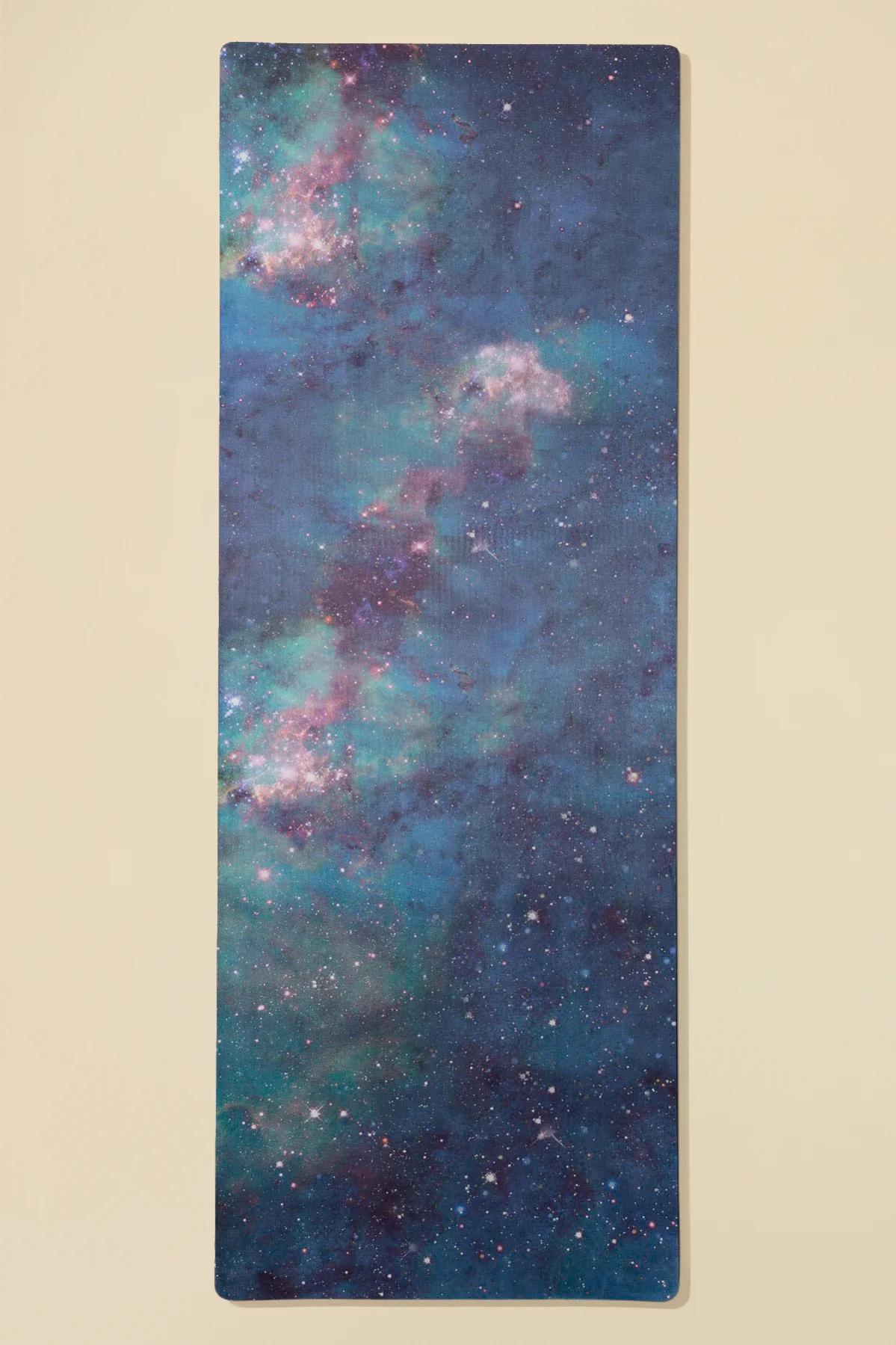CloudCushion Vegan Suede Yoga Mat - Cool Cosmos 0.5" Thick - Image 3