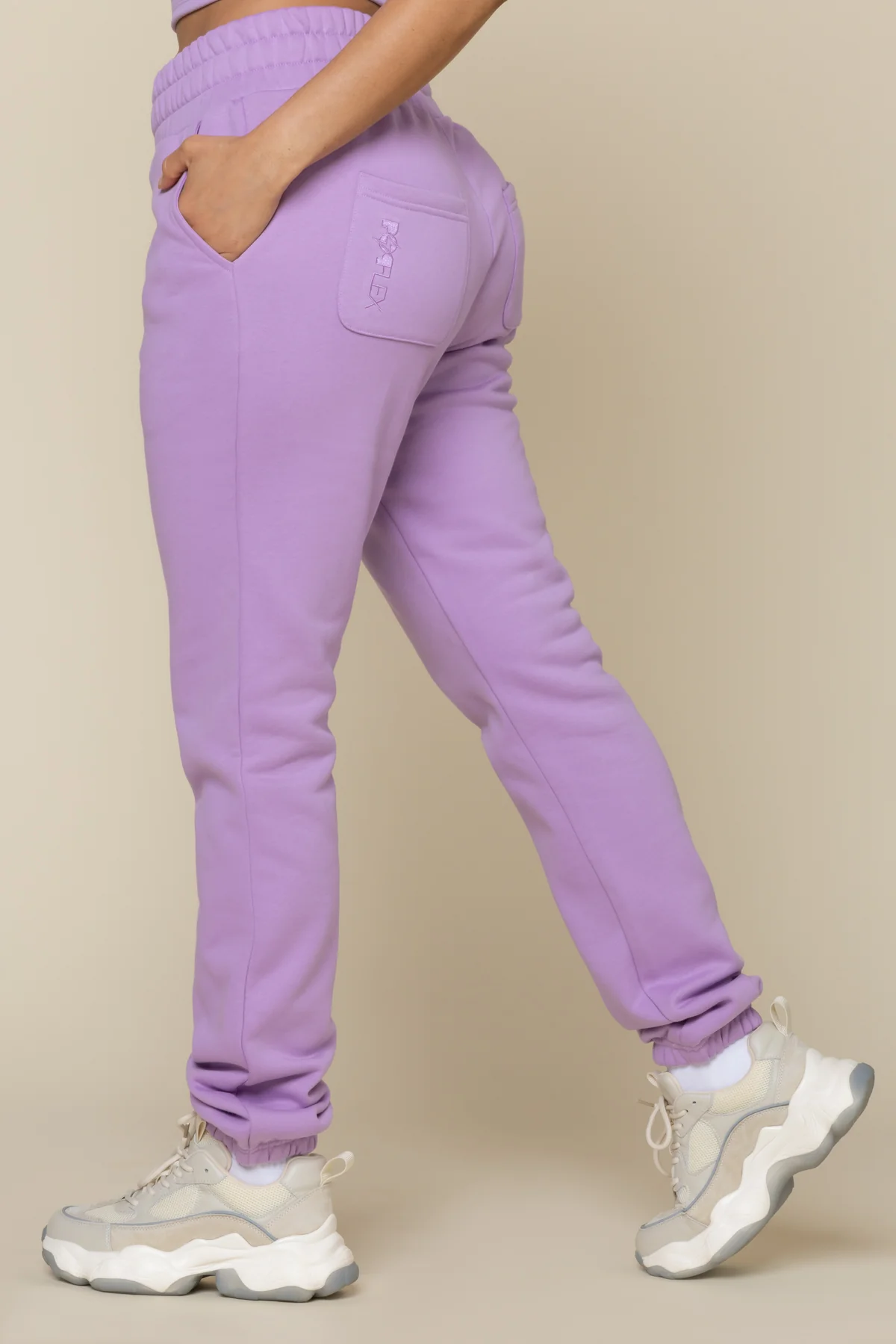 Cloud Rollover Sweatpant - Mystic Purple - Image 8