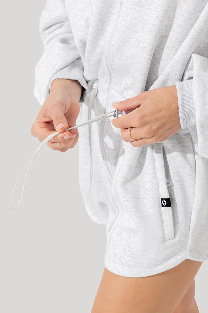 Cloud Romper - Heather Grey - Image 5