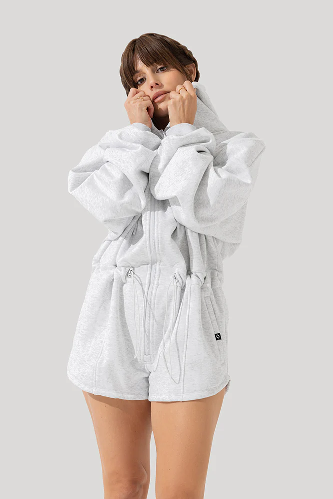 Cloud Romper - Heather Grey - Image 9