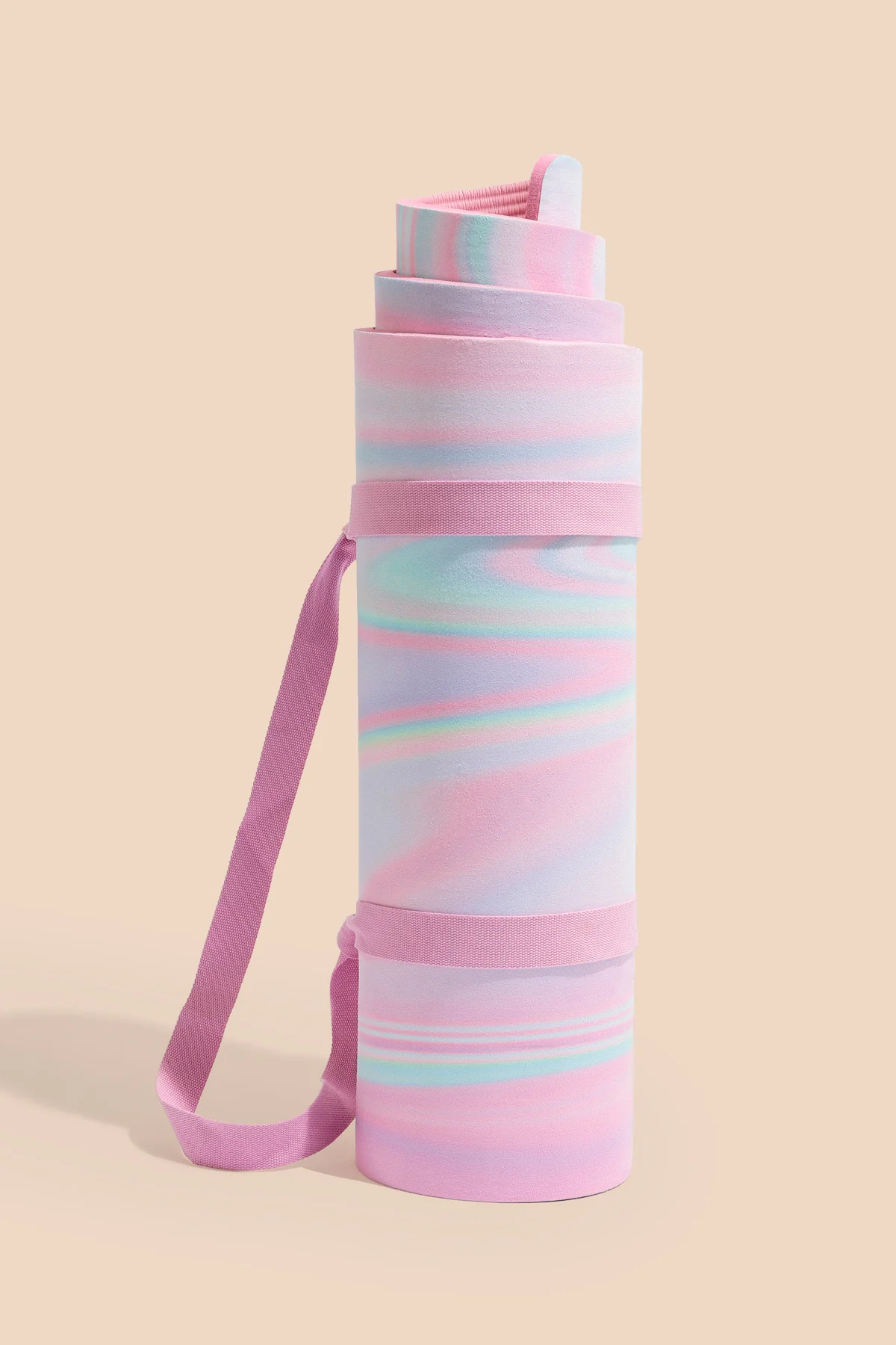 CloudCushion Vegan Suede Yoga Mat - Prismatic 0.5” Thick - Image 5