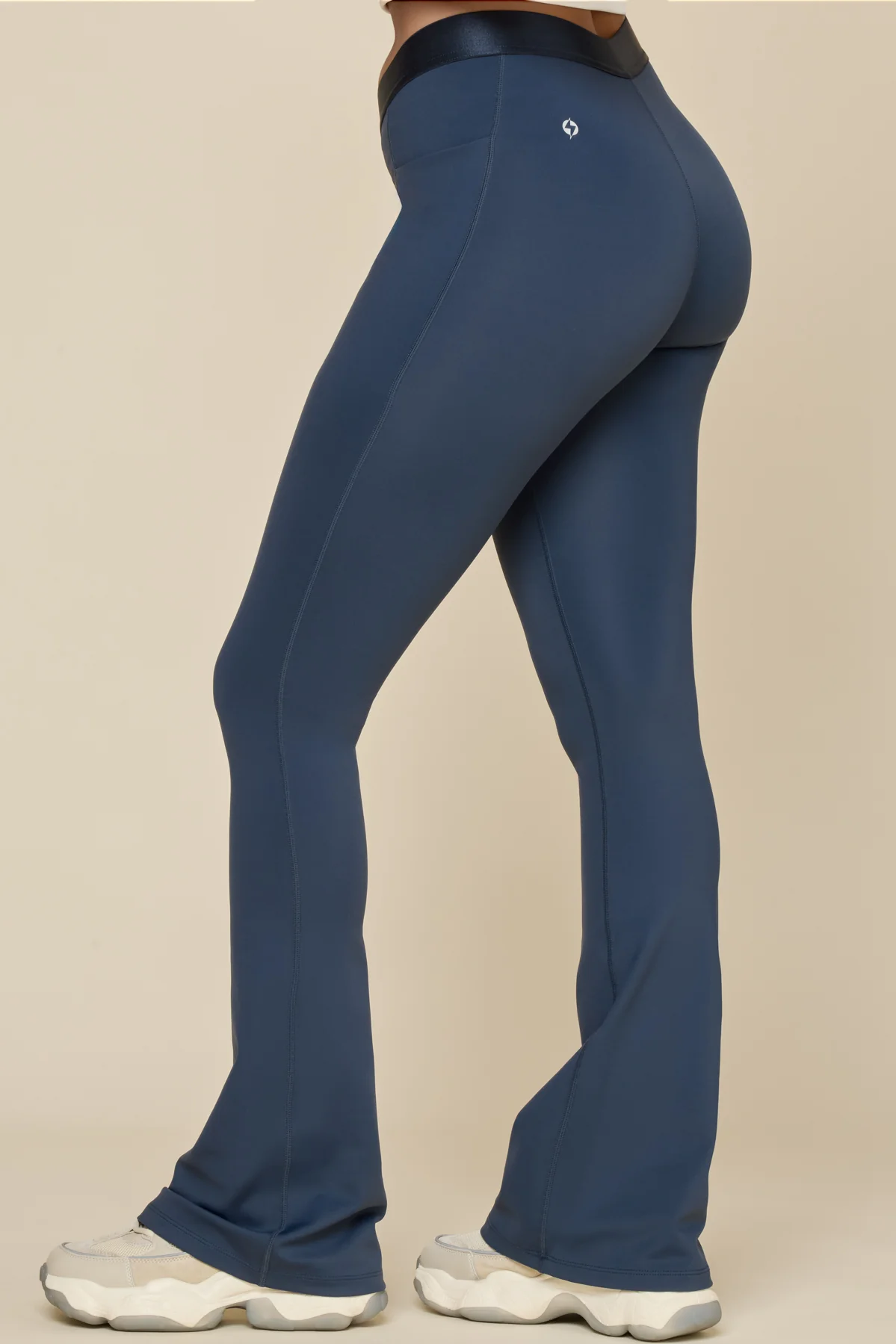 Contour Flared Legging - Navy - Image 7