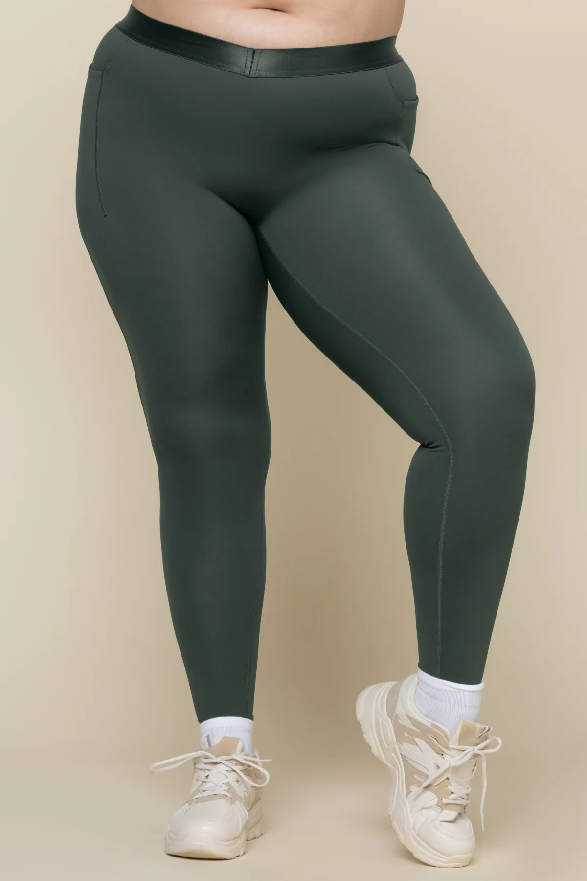 Contour Legging - Deep Forest - Image 2