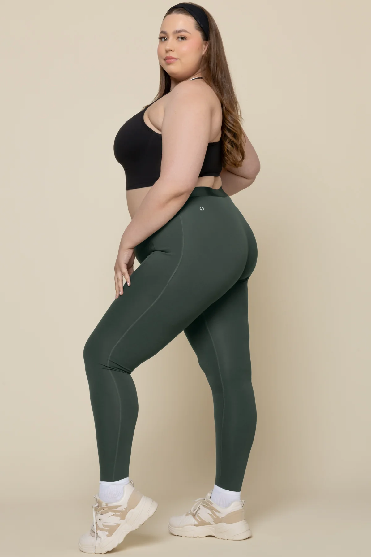 Contour Legging - Deep Forest - Image 6
