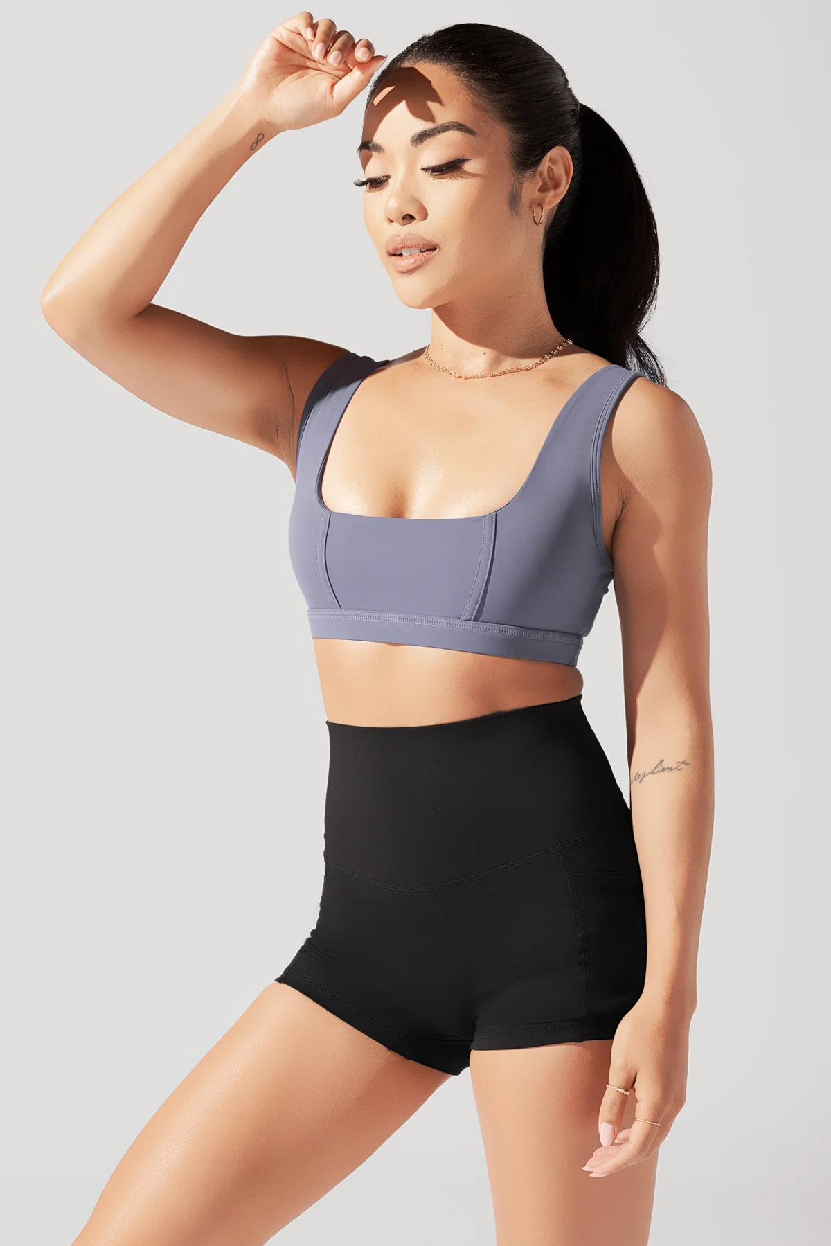Corset Bra - Blue Mist - Image 6