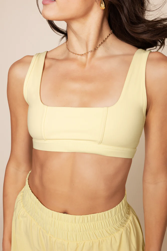 Corset Bra - Buttercream - Image 2