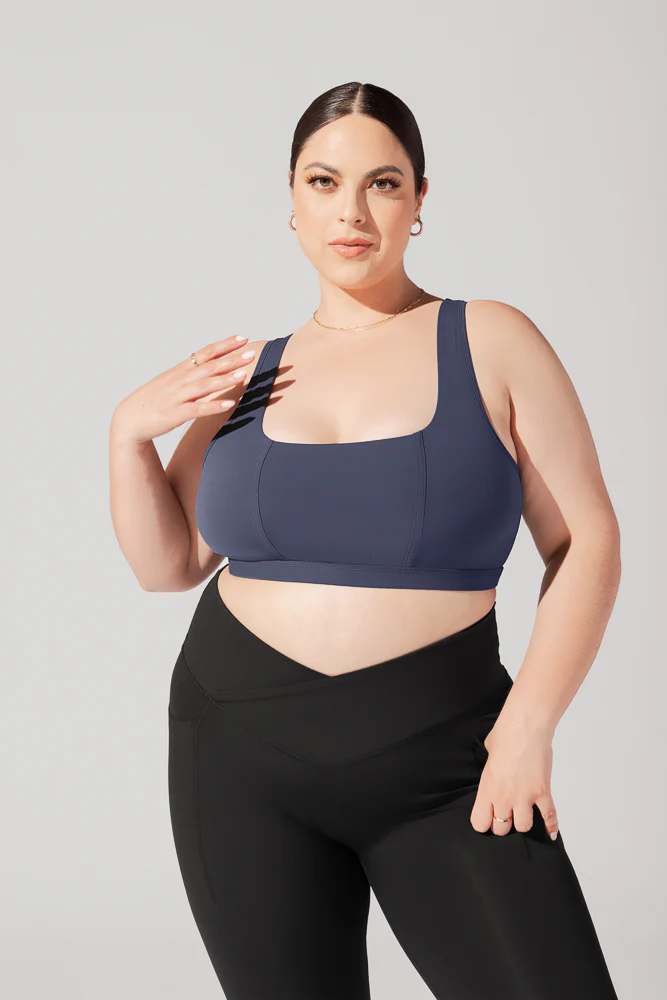 Corset Bra - Navy - Image 6