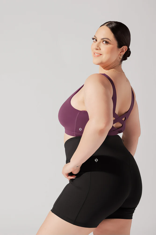 Corset Bra - Plum - Image 5