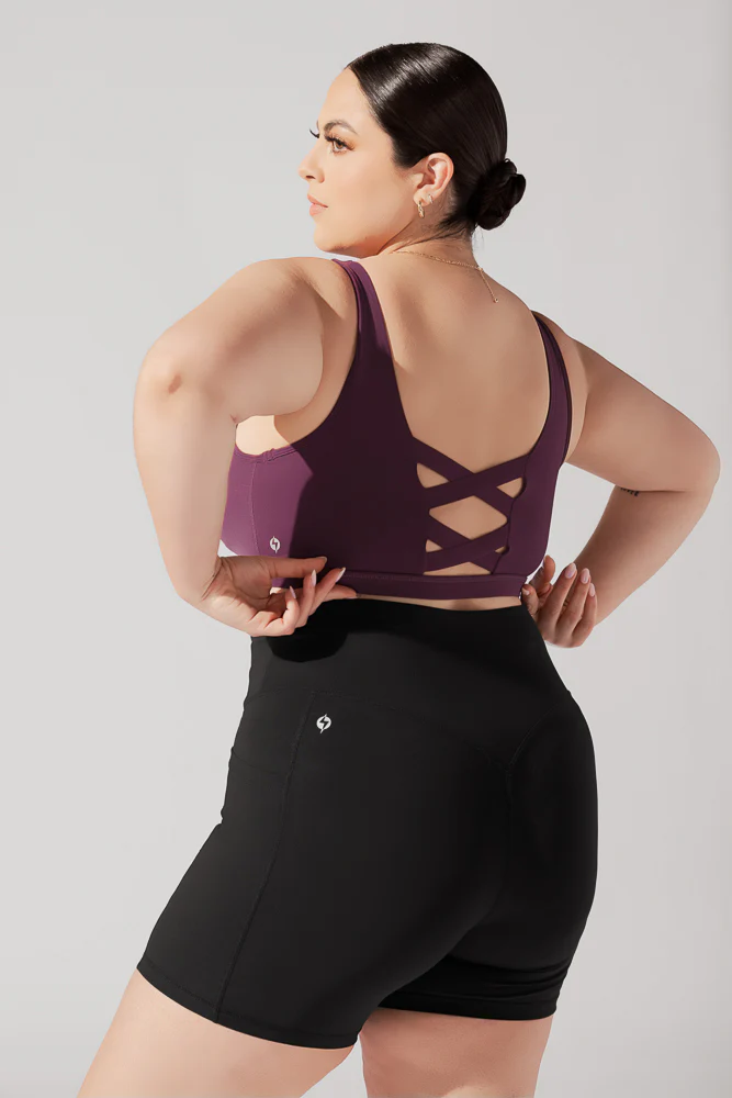 Corset Bra - Plum - Image 6