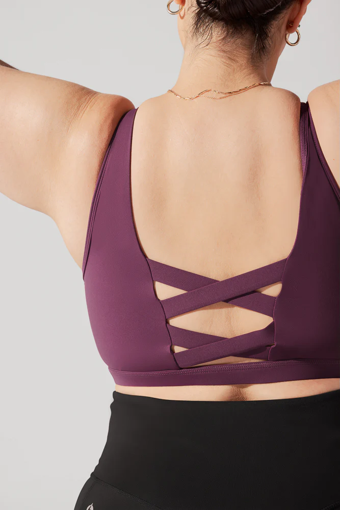Corset Bra - Plum - Image 8