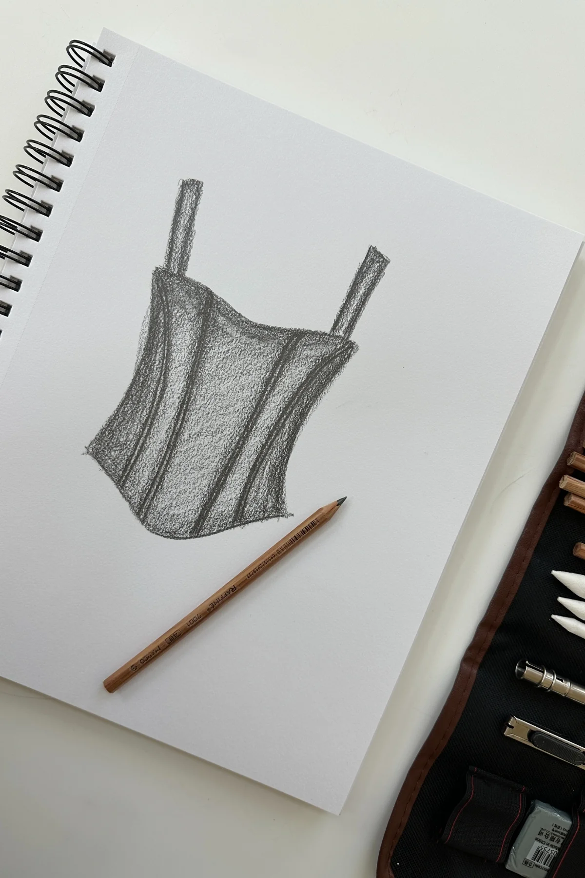 Corset Cami - Black - Image 10
