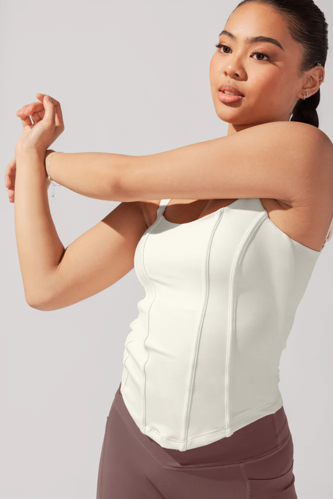Corset Cami - Coconut Cream - Image 4